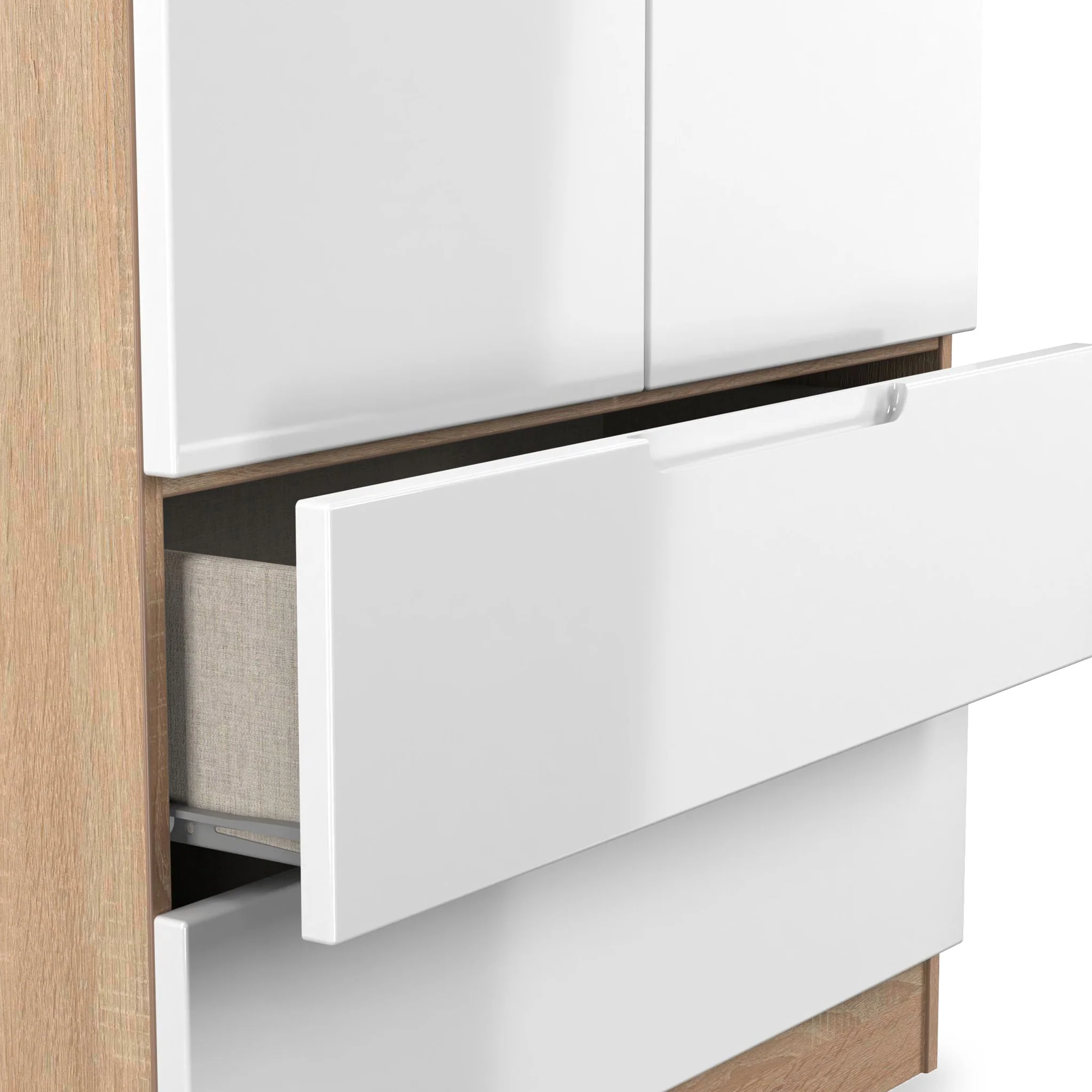 Henshaw 2 Drawer Double Wardrobe - Image 20