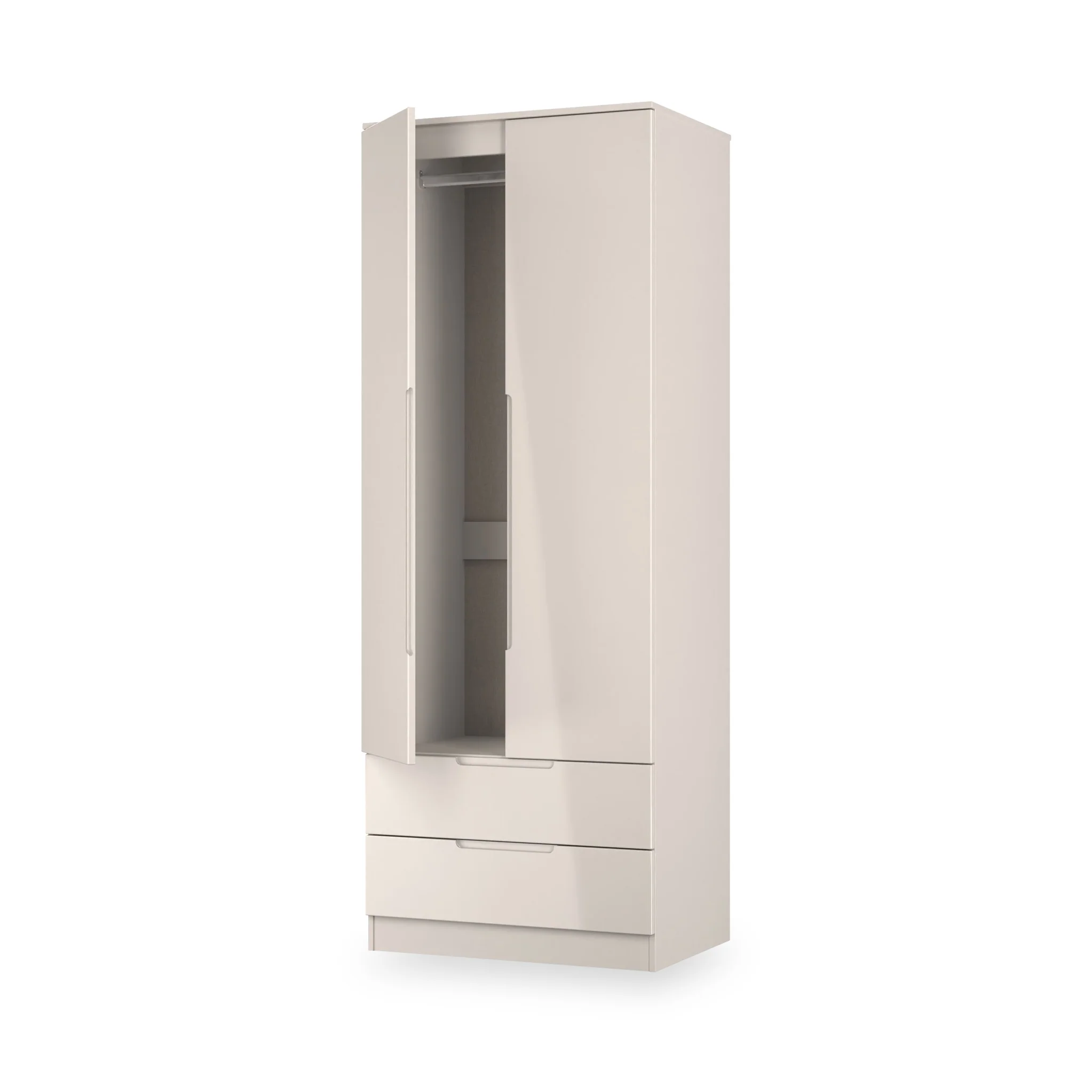 Henshaw 2 Drawer Double Wardrobe - Image 36