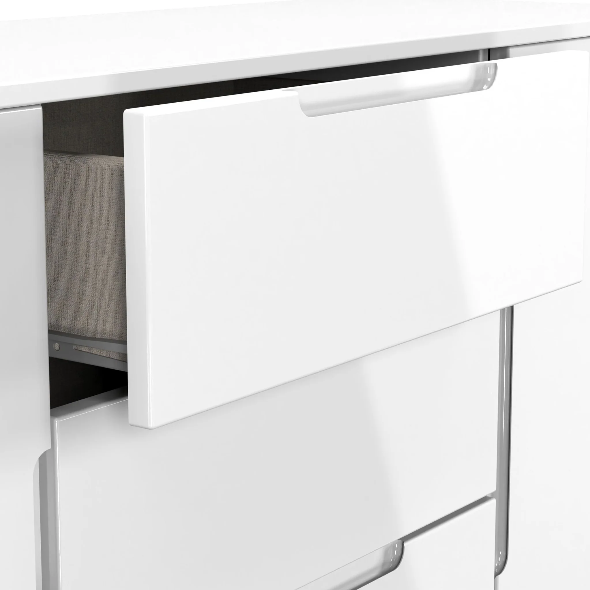 Henshaw 3 Drawer Extra Large Sideboard - Image 5