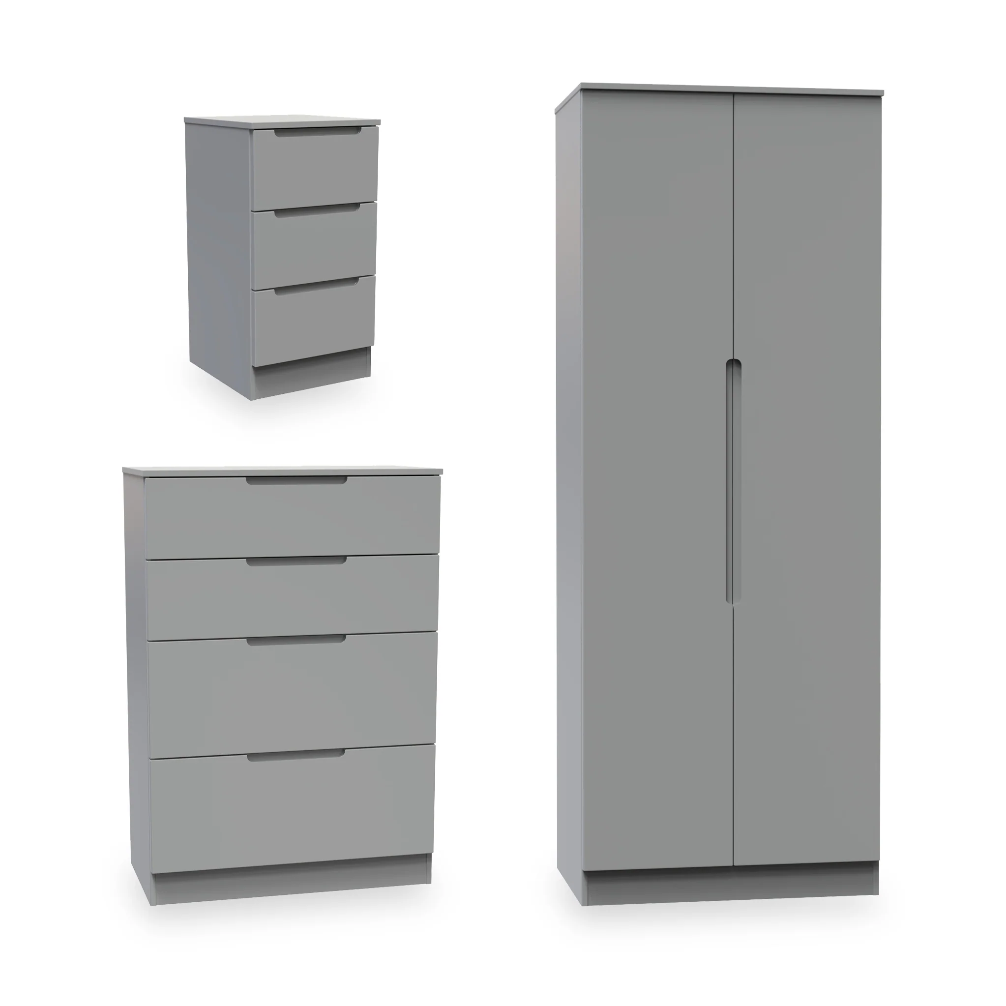 Henshaw 3 Piece Bedroom Furniture Set - Image 2