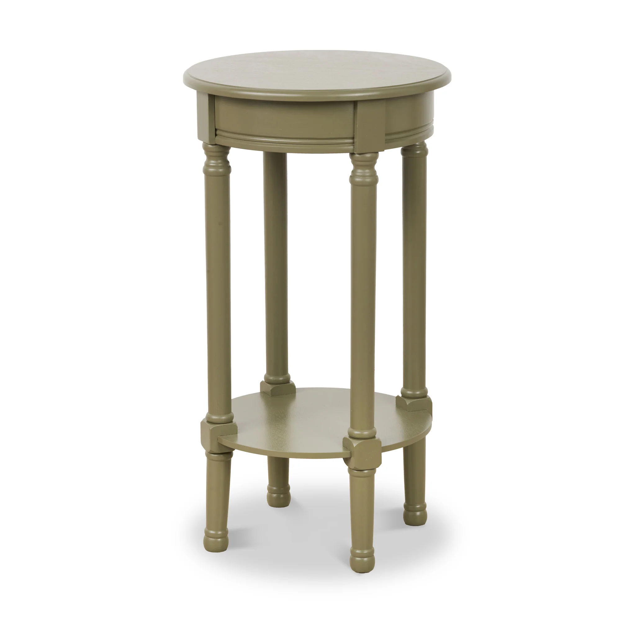 Heritage Pine Round Side Table - Image 21