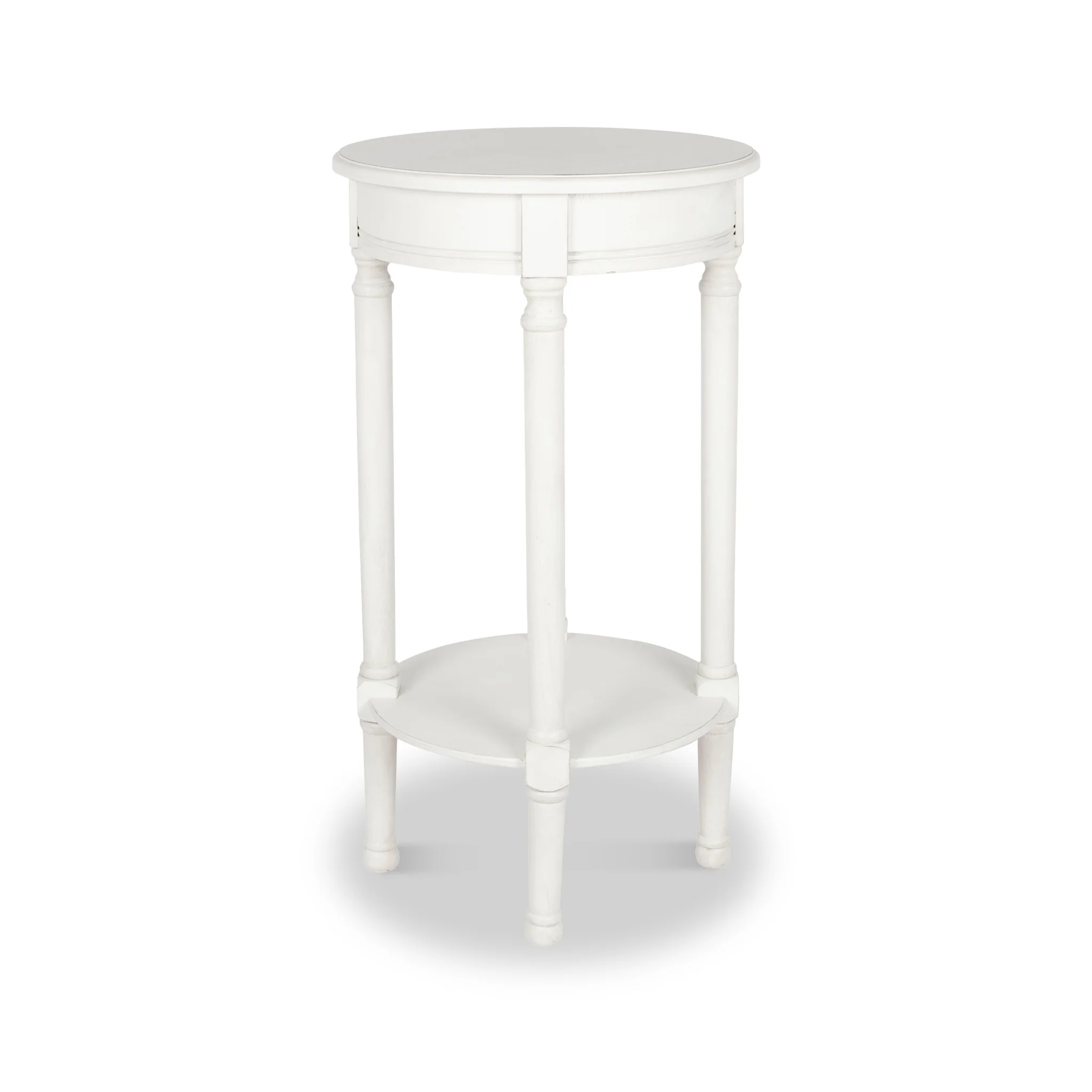 Heritage Pine Round Side Table - Image 9