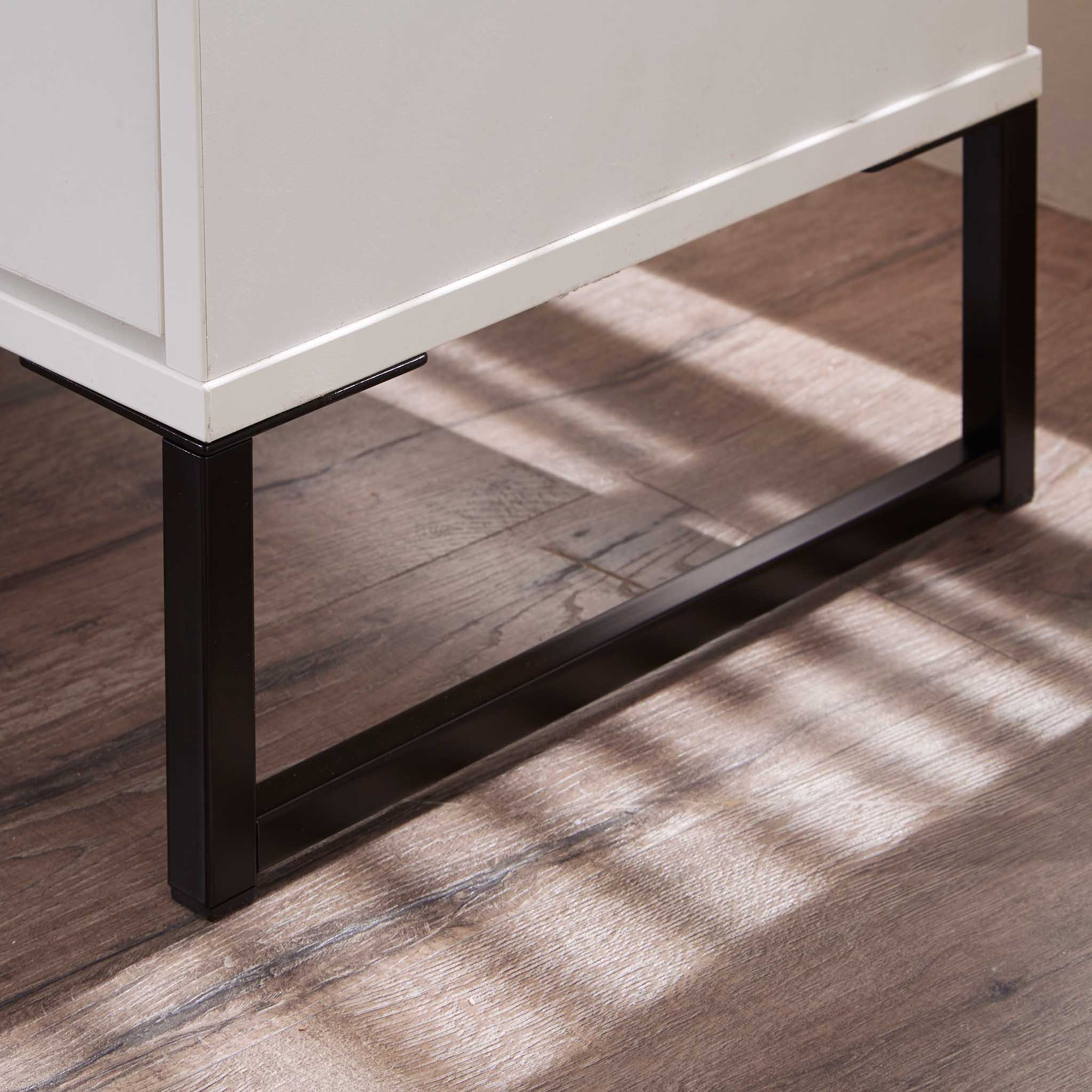 Hudson 1 Drawer with Open Shelf Side Table - Image 8