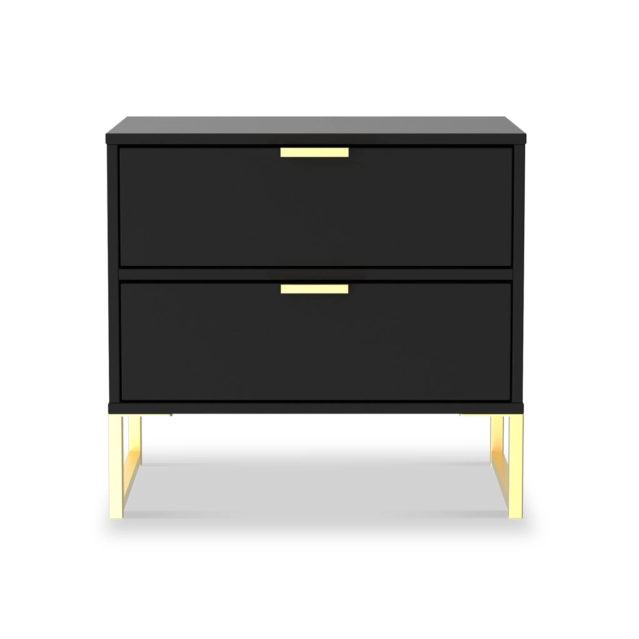 Hudson 2 Drawer Bedside Table - Image 13