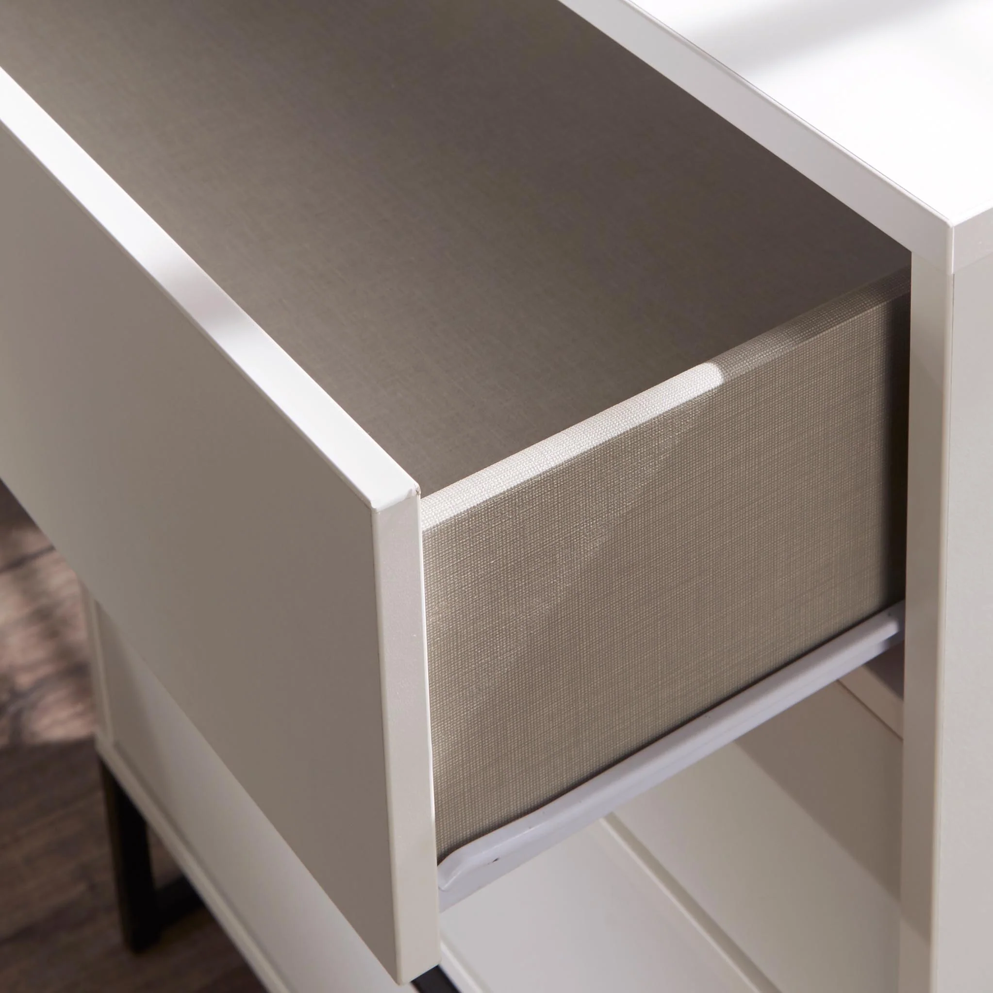 Hudson 2 Drawer Bedside Table - Image 6