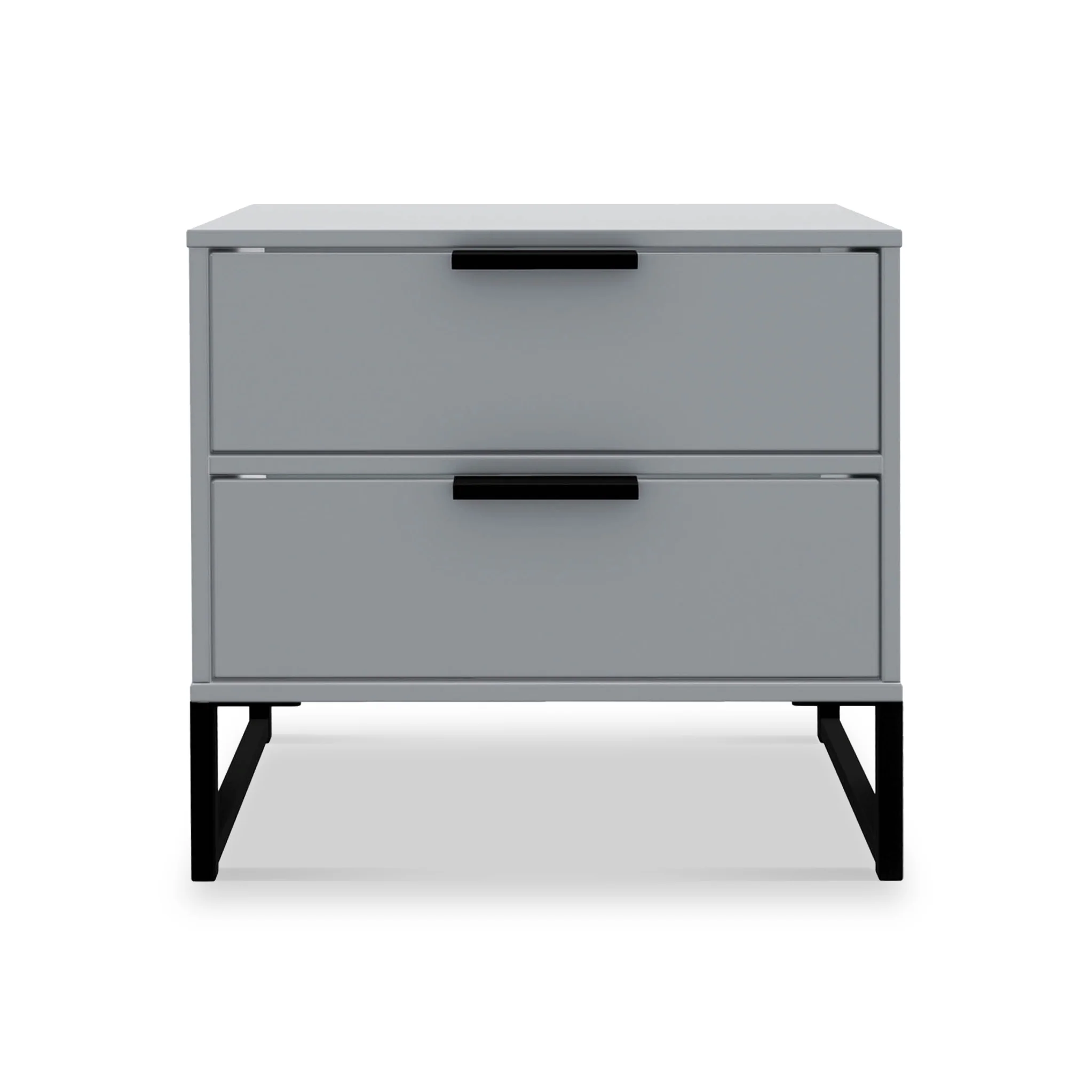 Hudson 2 Drawer Bedside Table - Image 9
