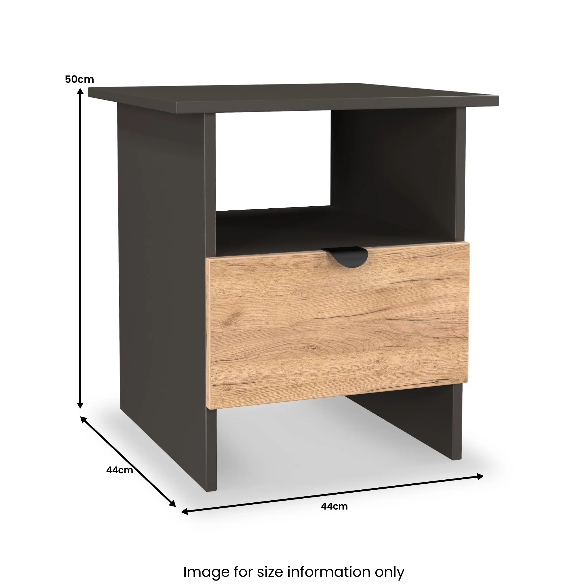 Huxley 1 Drawer Side Table - Image 19