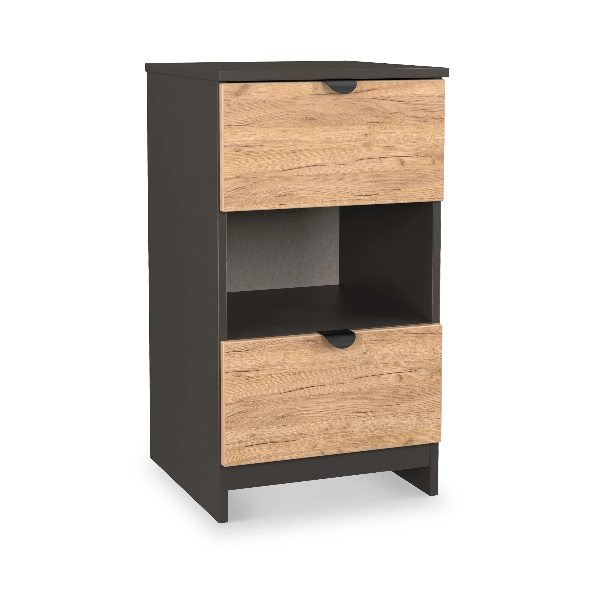 Huxley 2 Drawer Bedside Table - Image 7