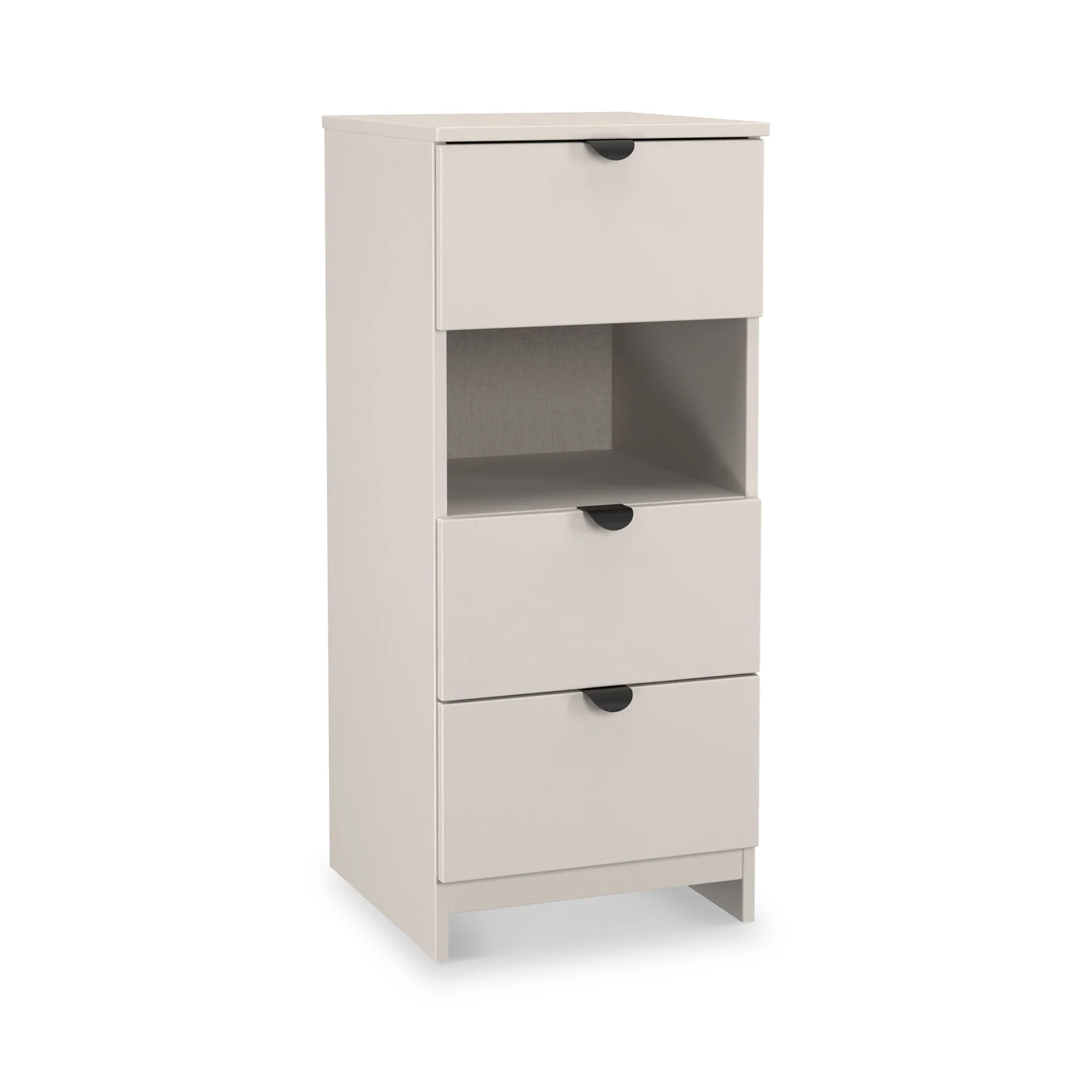 Huxley 3 Drawer Bedside Table - Image 13