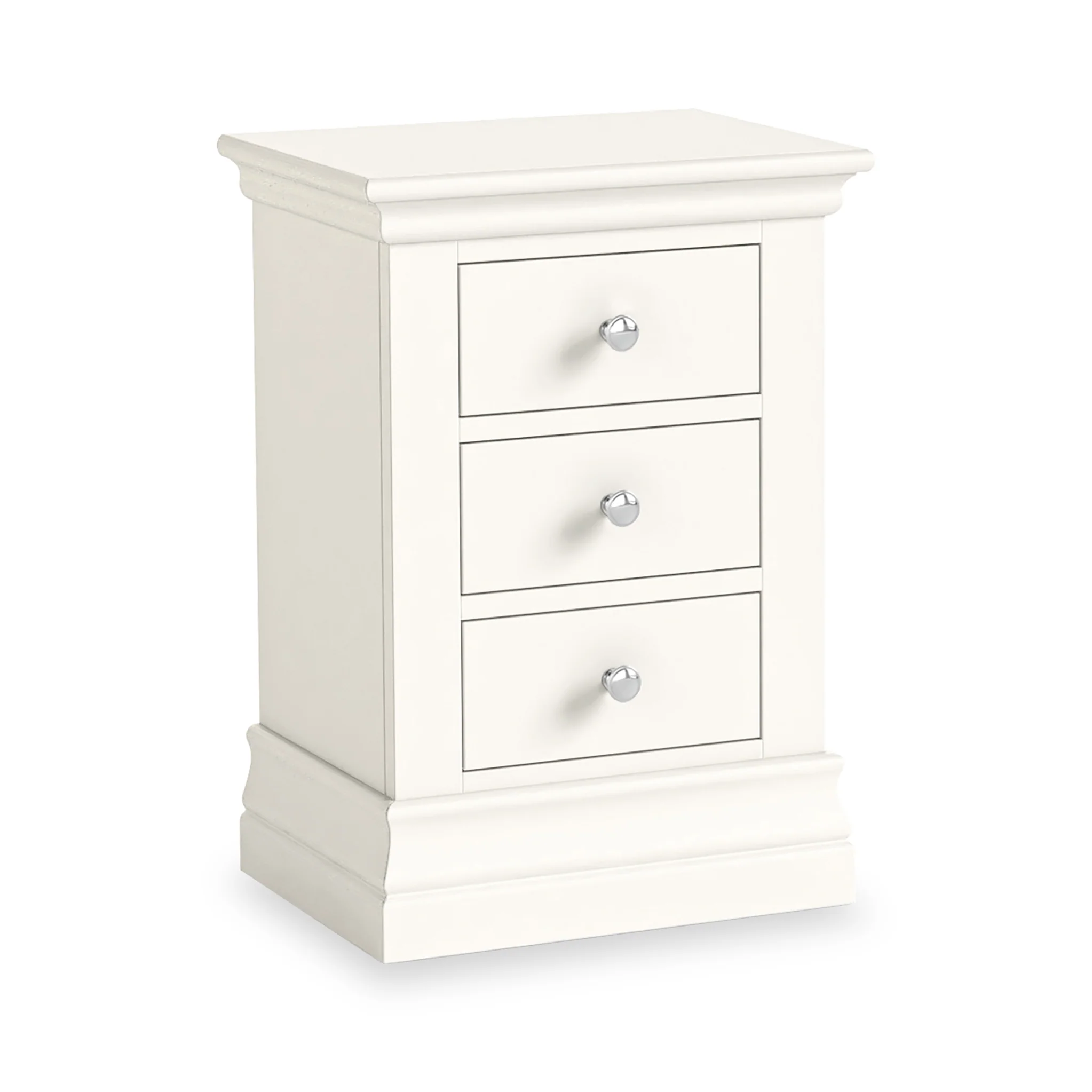 Ingleby 3 Drawer Bedside Table - Image 2