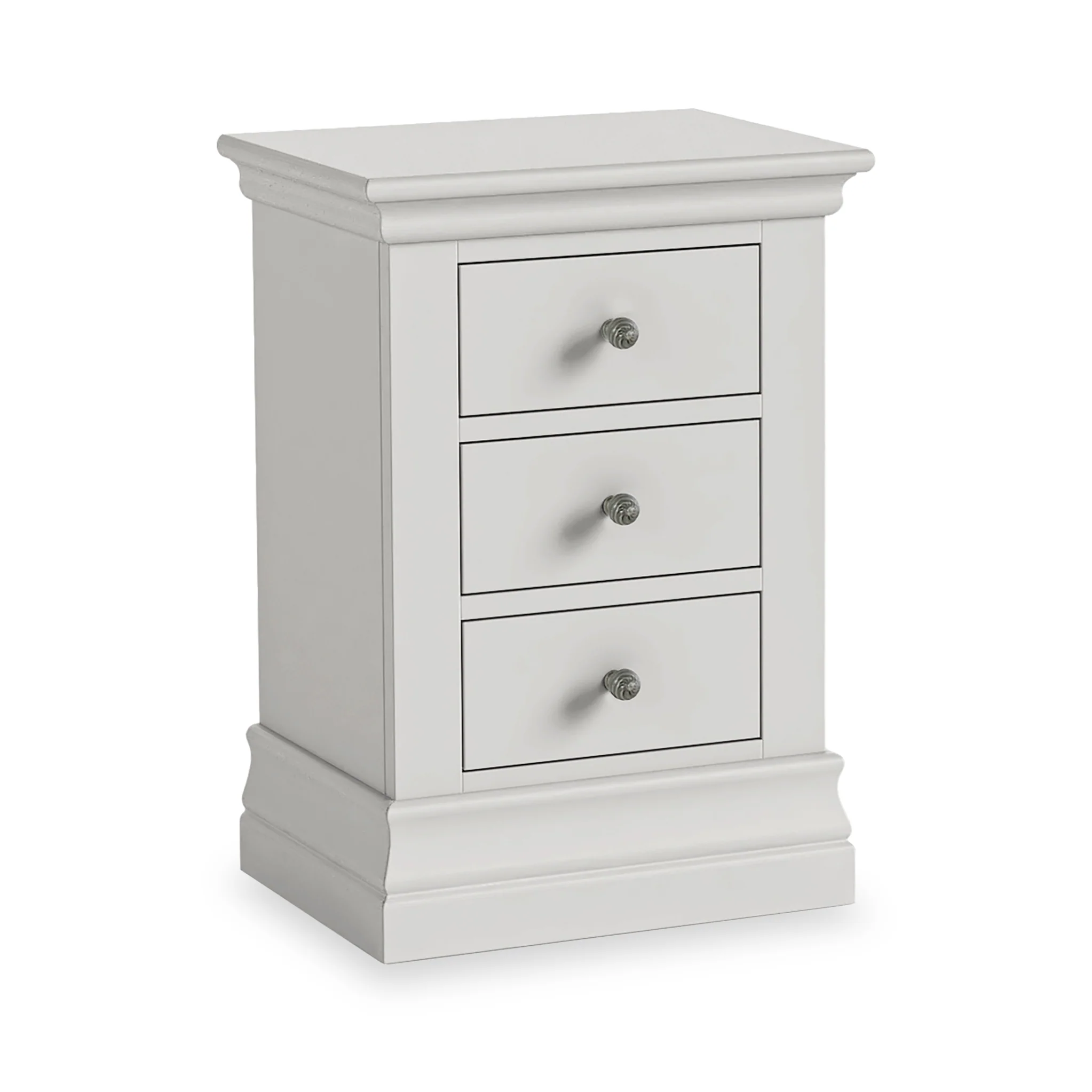 Ingleby 3 Drawer Bedside Table - Image 3