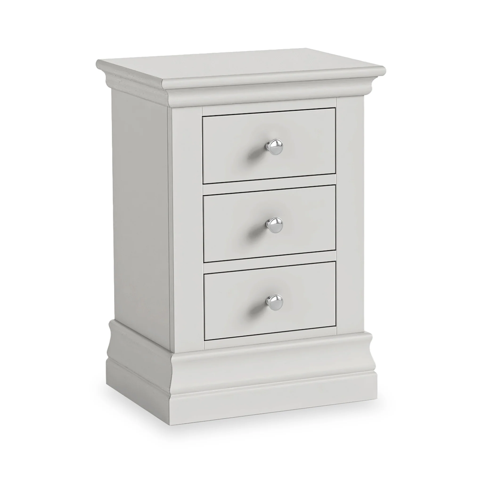 Ingleby 3 Drawer Bedside Table - Image 4