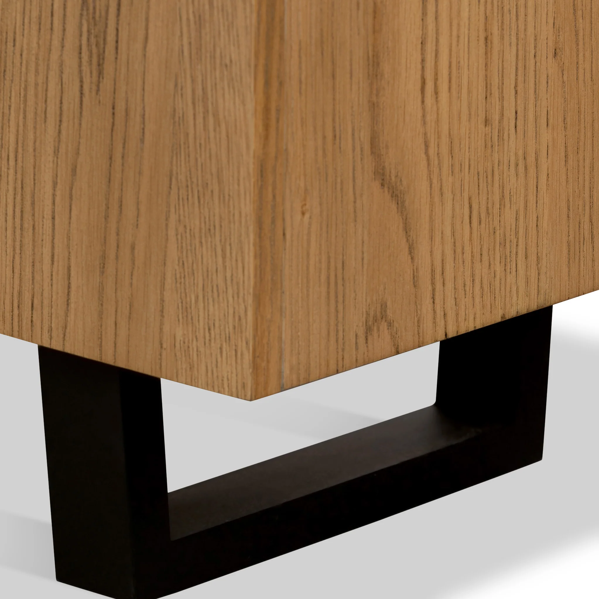 Isaac Oak 90cm Small TV Stand - Image 6