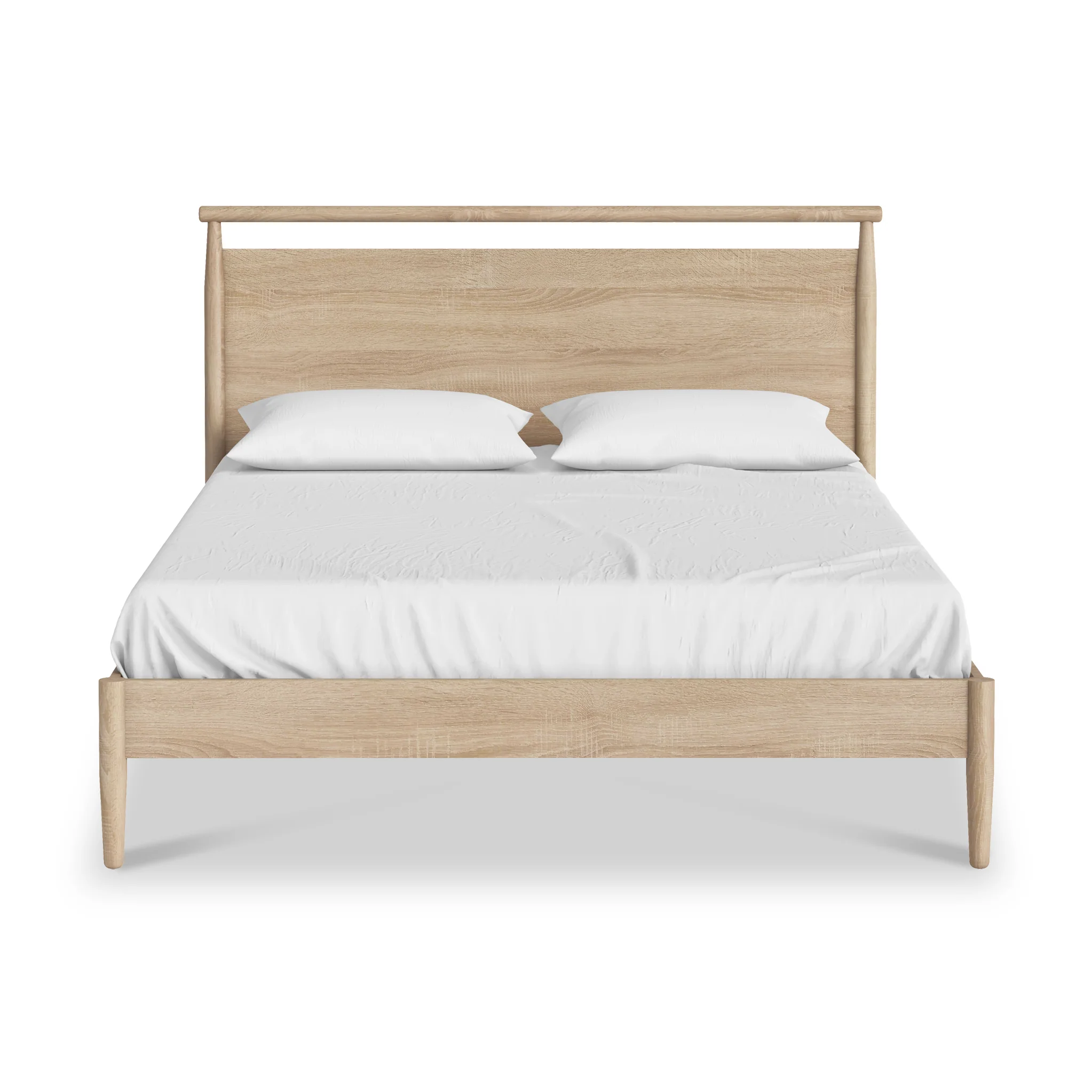 Jakob Oak Frame Bed - Image 3