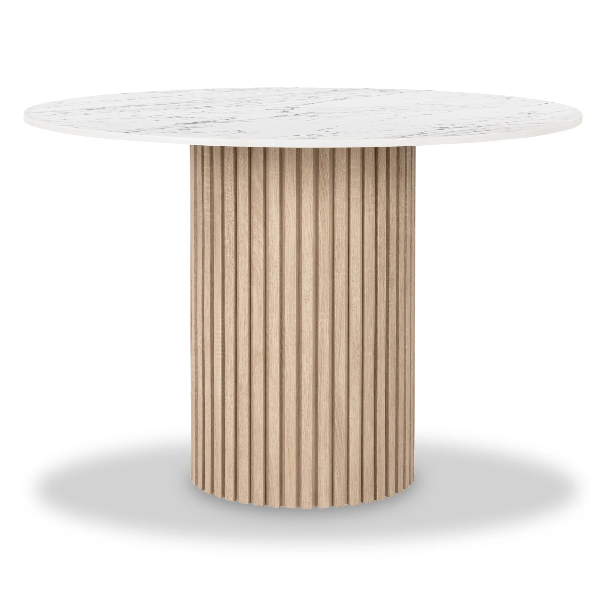 Jakob Oak Round Dining Table