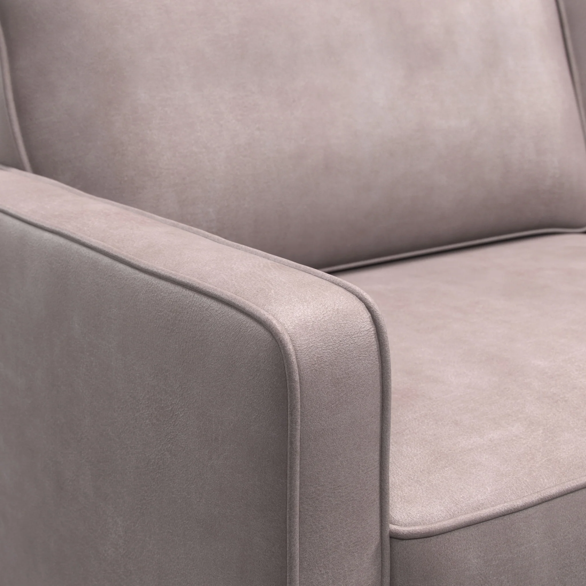 Jefri Faux Leather Armchair - Image 10