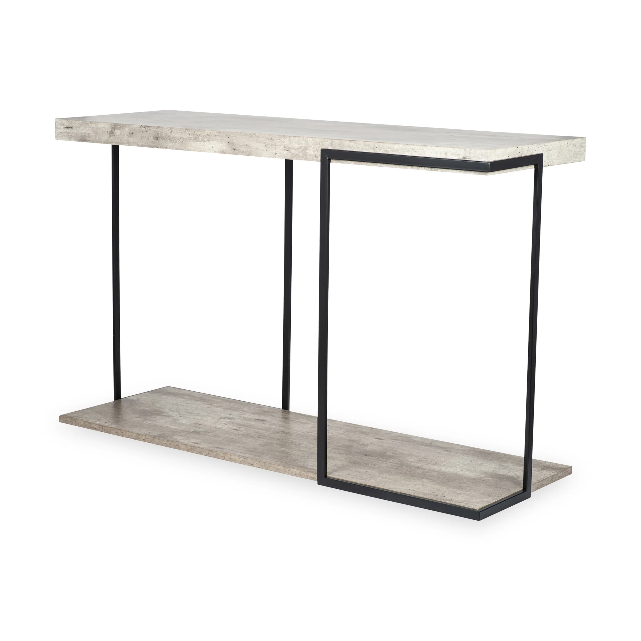 Jersey Concrete Effect Console Table - Image 6
