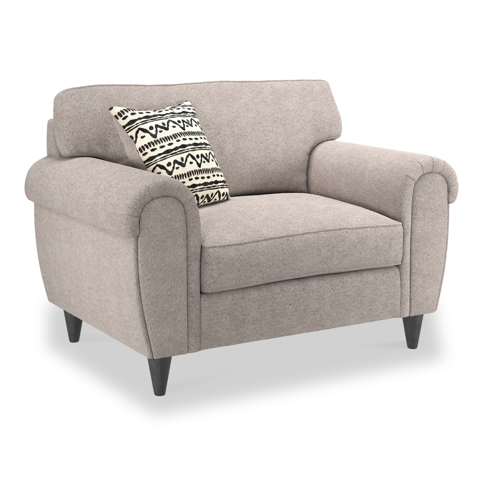 Jessie Boucle Snuggle Armchair - Image 12