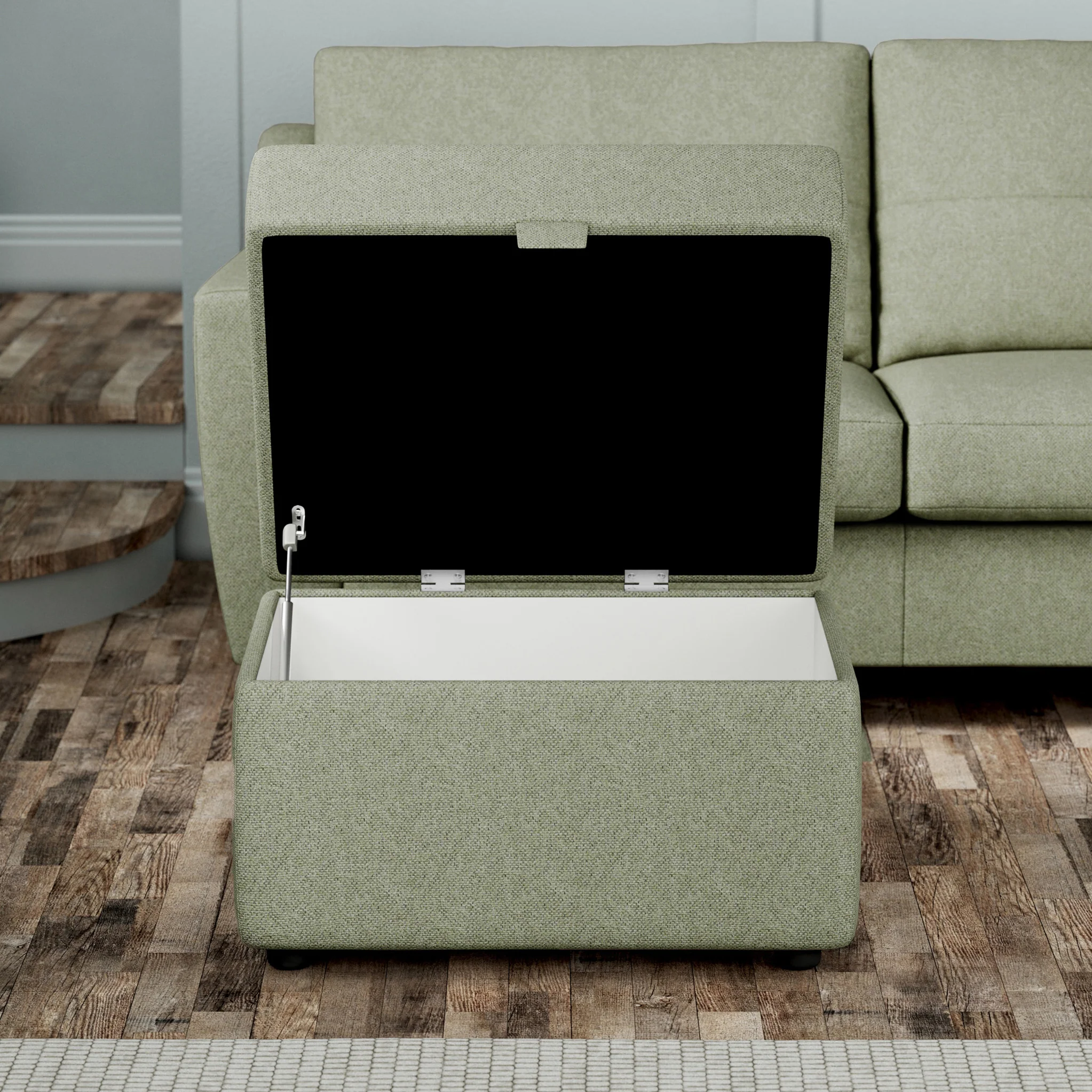Justin Small Storage Footstool - Image 5