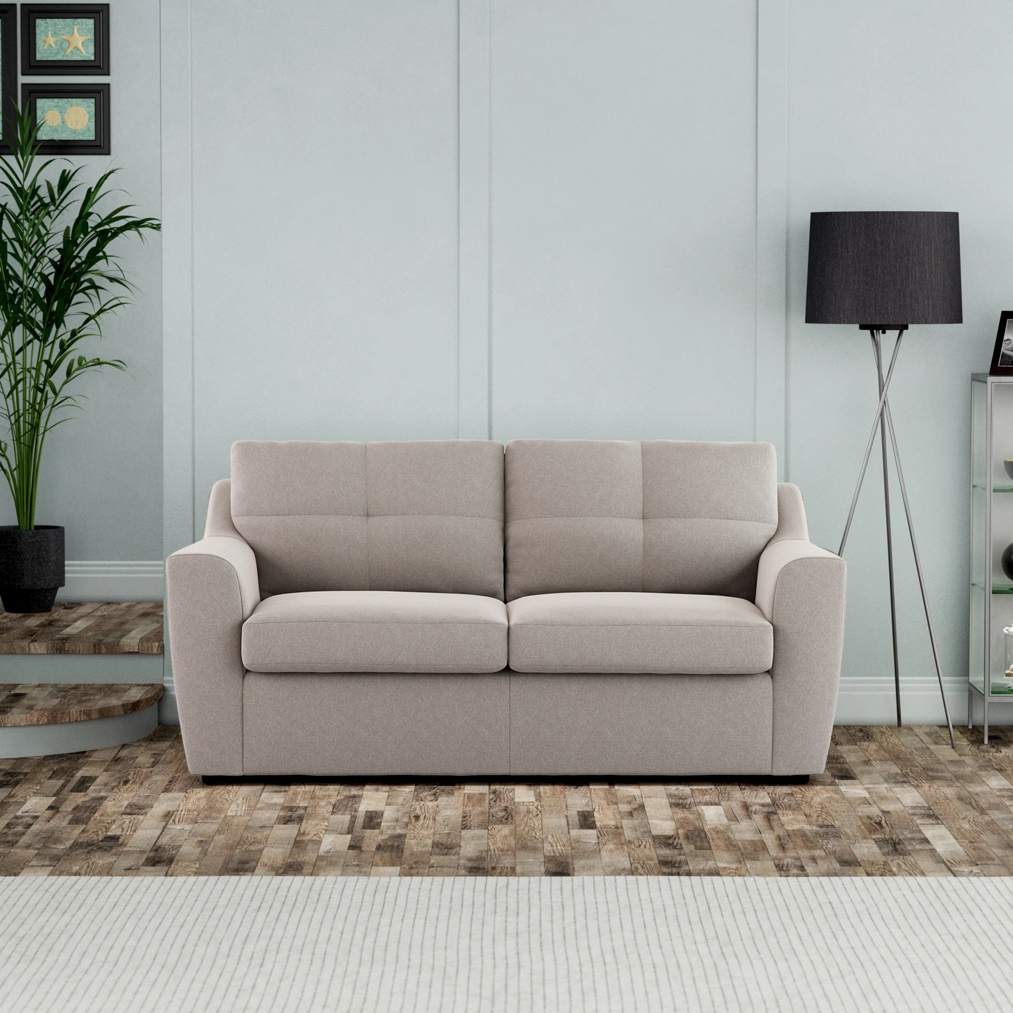 Justin 2 Seater Sofa Bed - Image 2