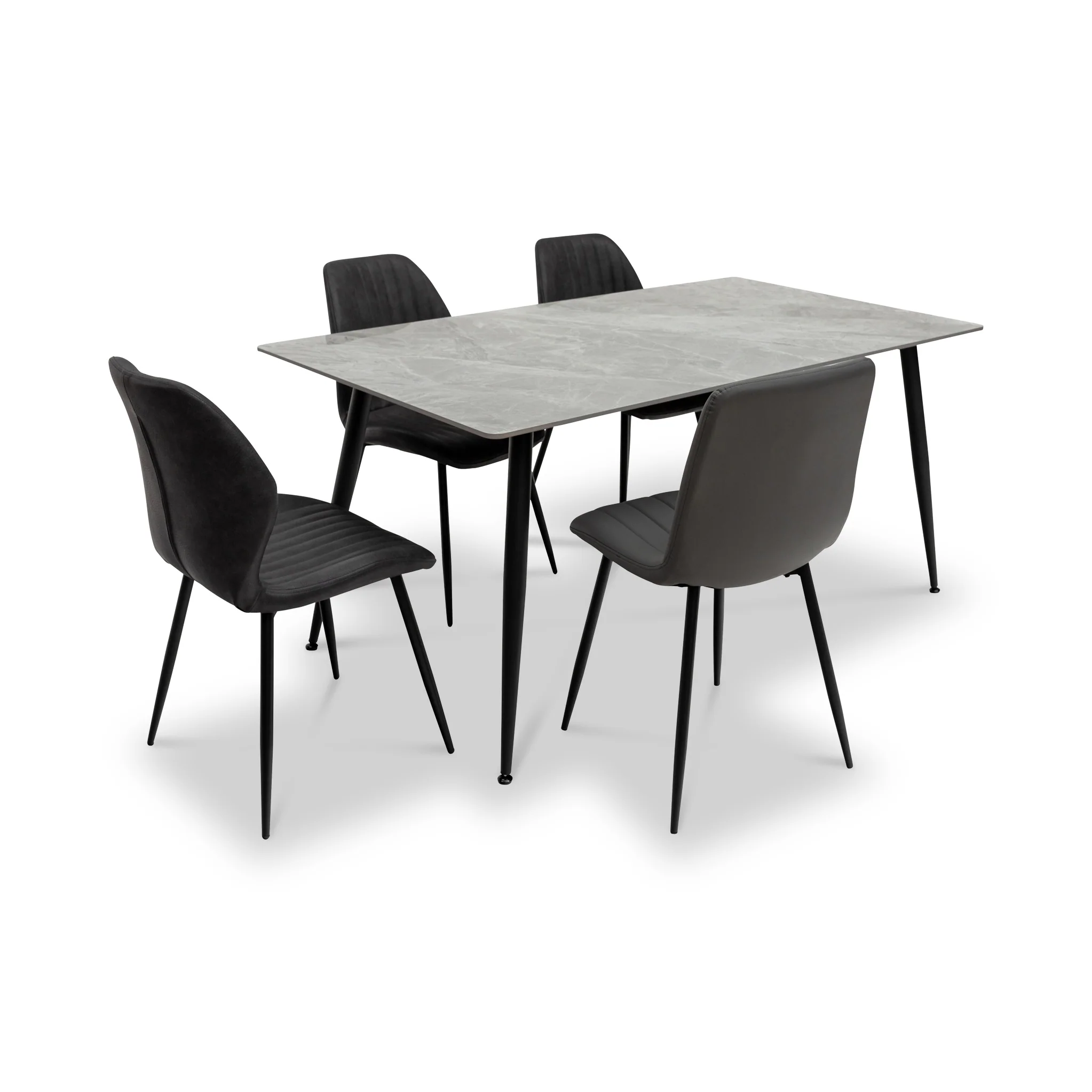 Kadison 130cm Sintered Stone Dining Table - Image 3