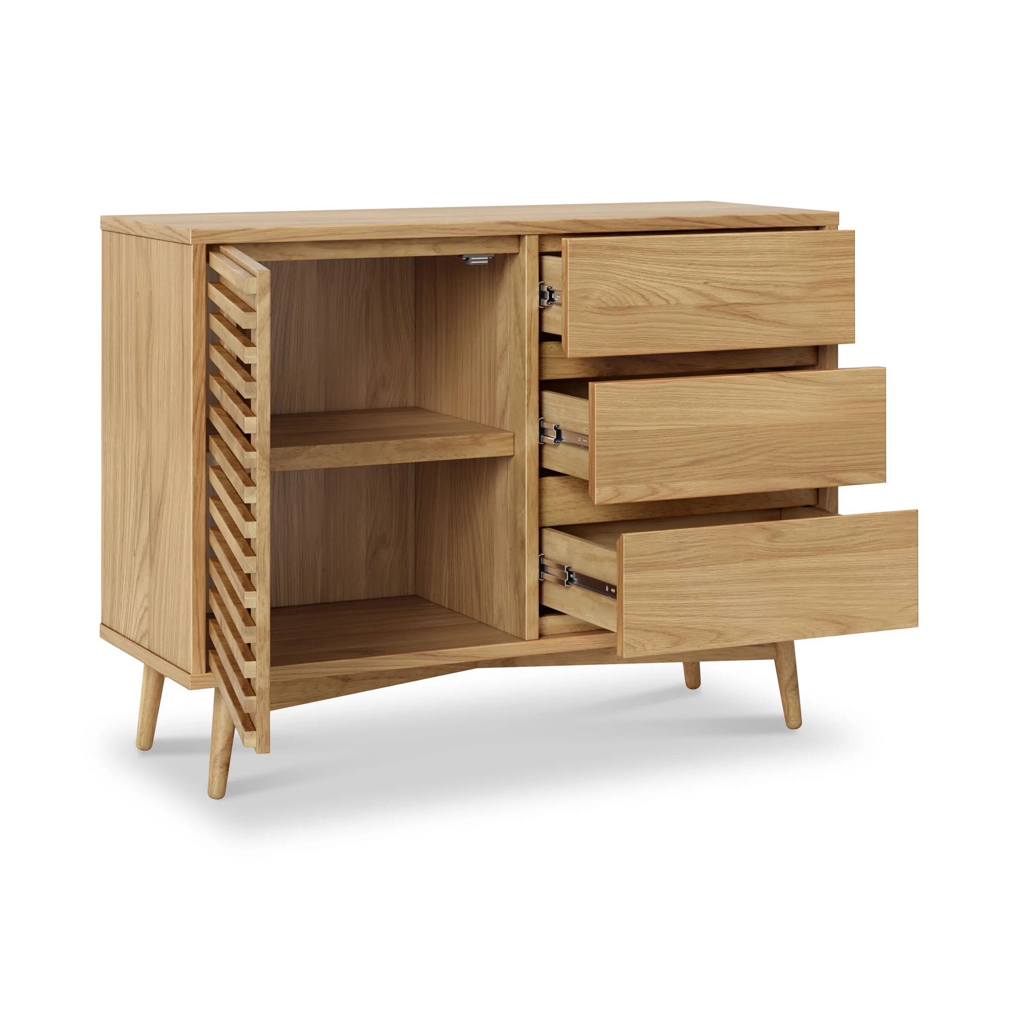 Kari Light Oak Small Sideboard - Image 4