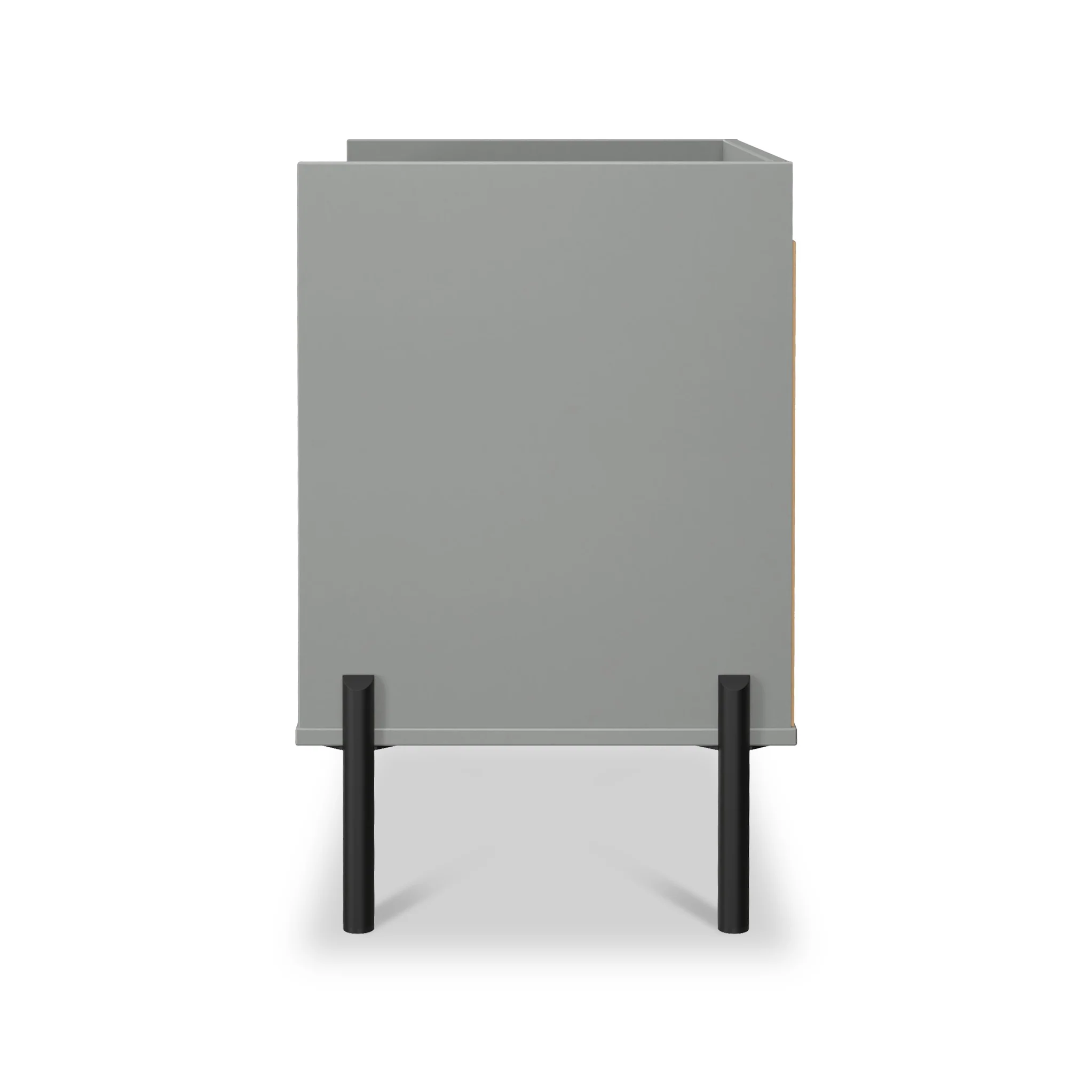 Kenton 2 Drawer Wide Bedside Table - Image 4