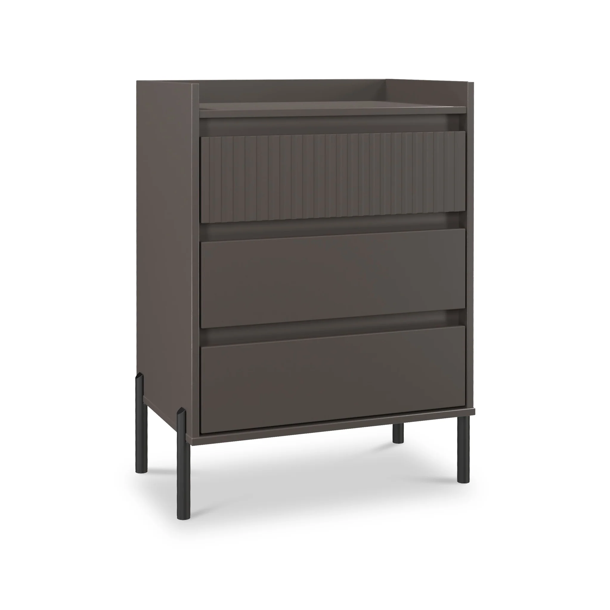 Kenton 3 Drawer Compact Chest - Image 7