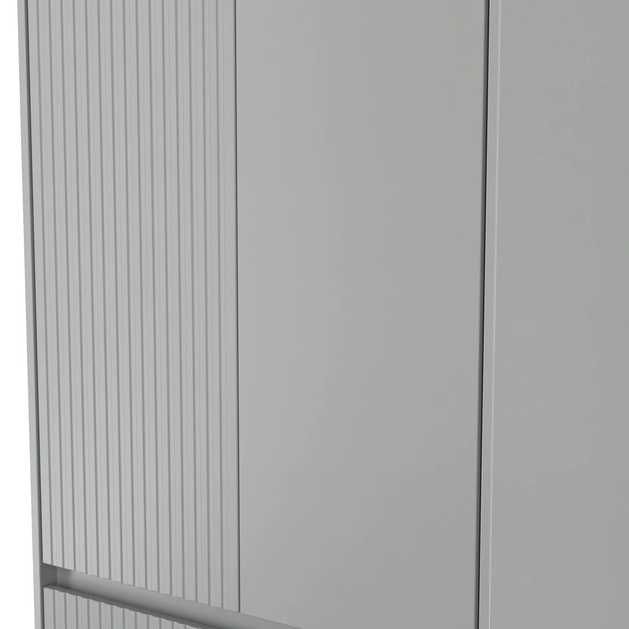 Kenton Double Wardrobe With Drawers - Image 7