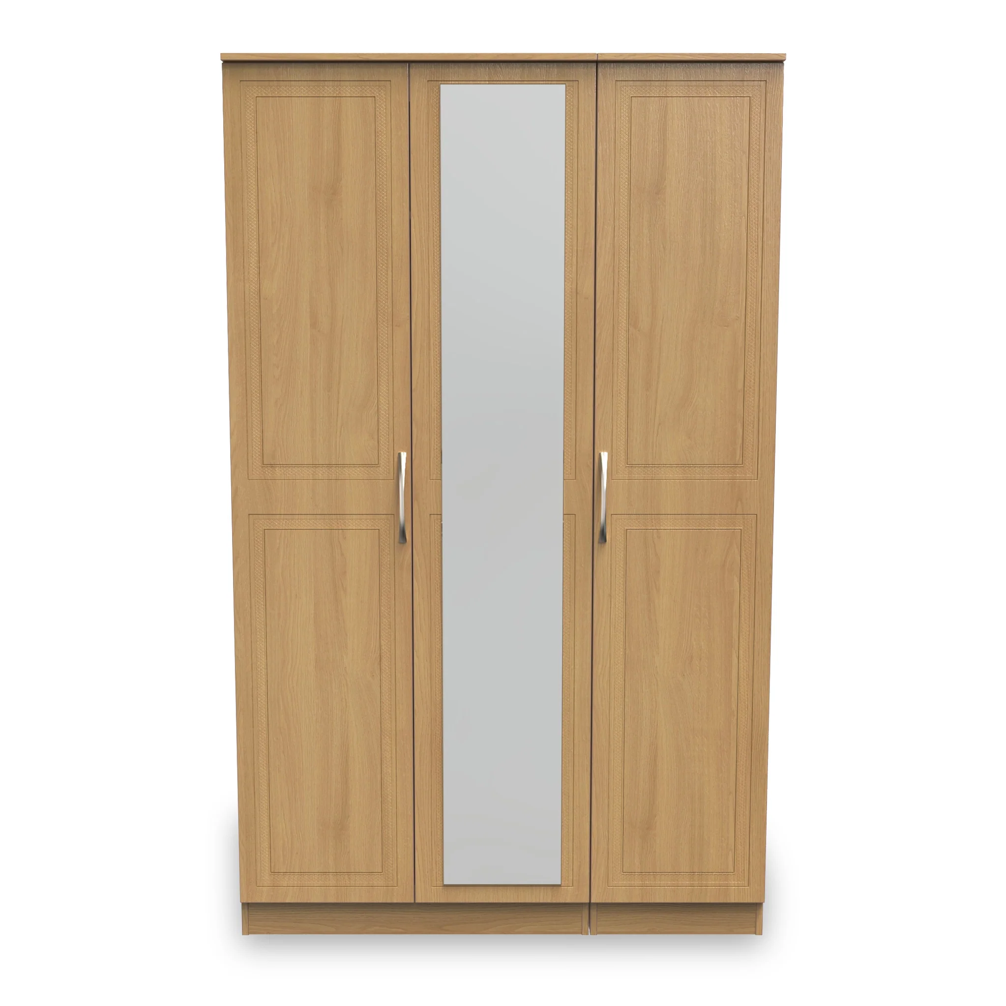 Killgarth 3 Door Mirror Wardrobe - Image 6