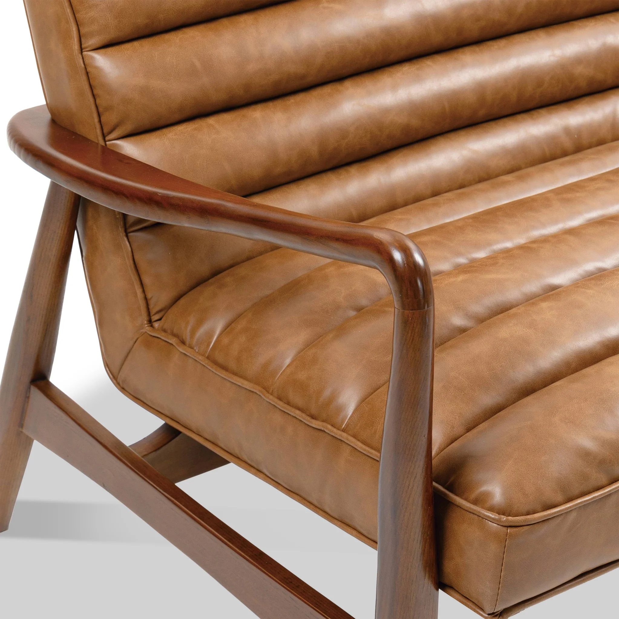 Kingsley Faux Leather 2 Seater Sofa - Image 13