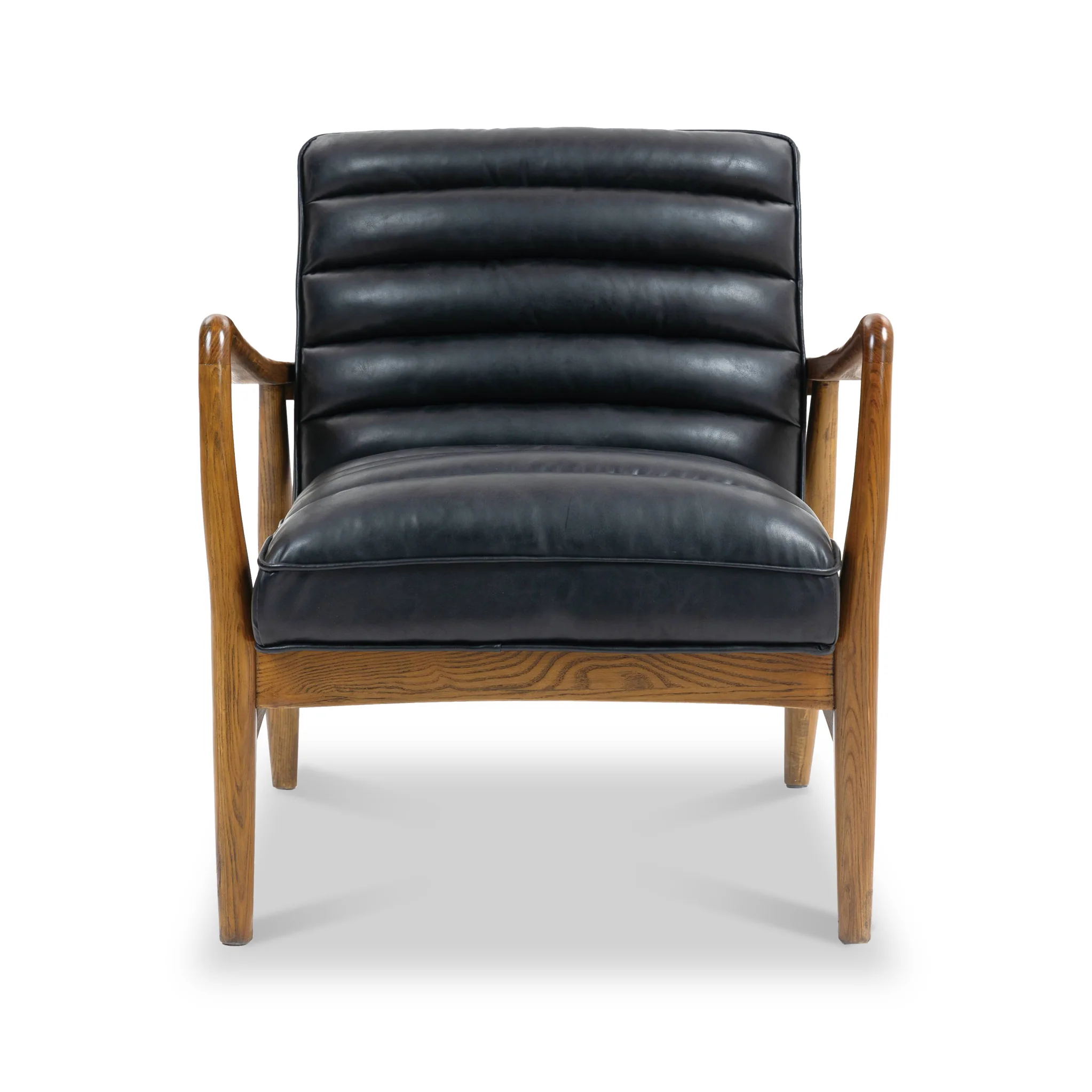 Kingsley Faux Leather Accent Chair - Image 10