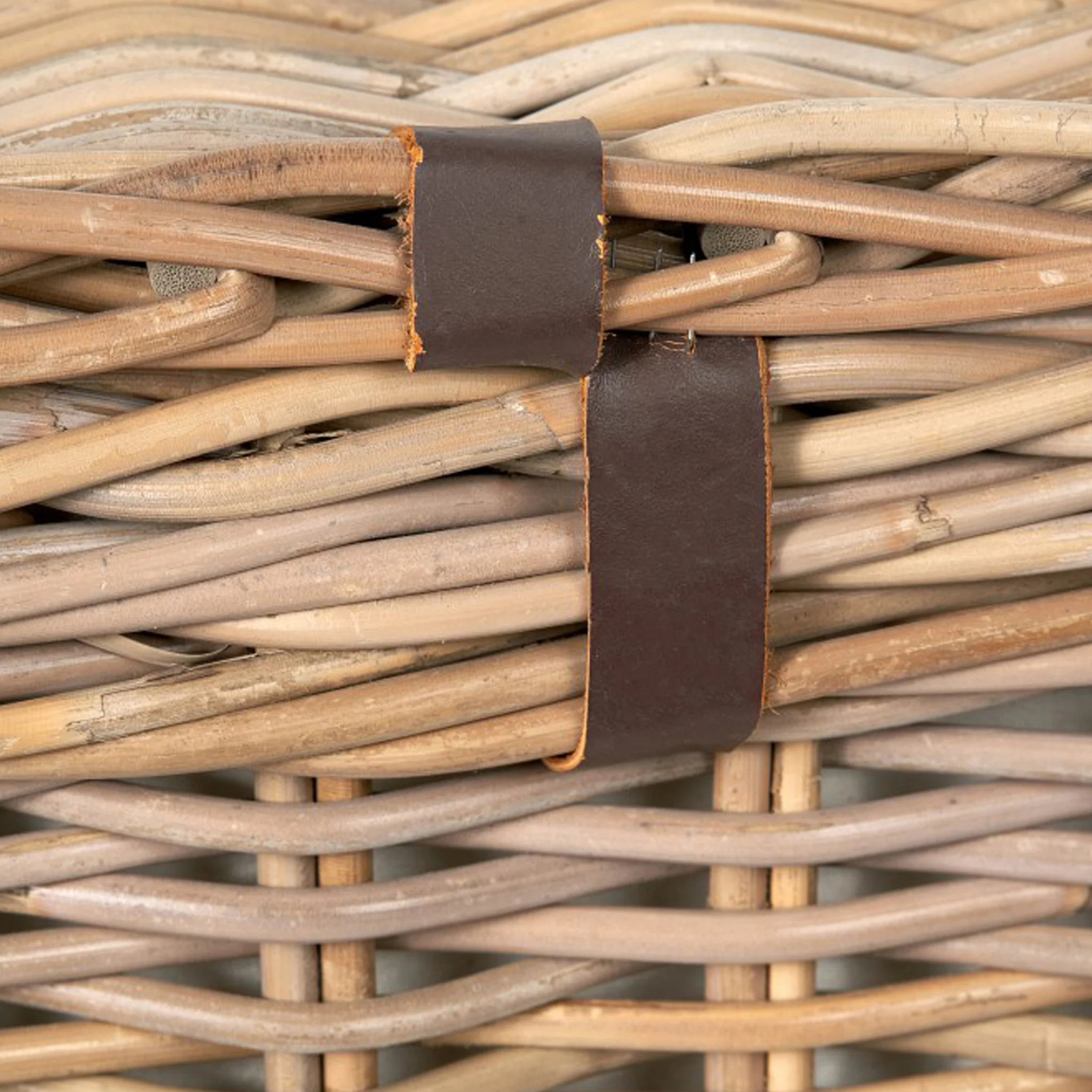 Kubu Rectangular Linen Baskets Set of 2 - Image 3