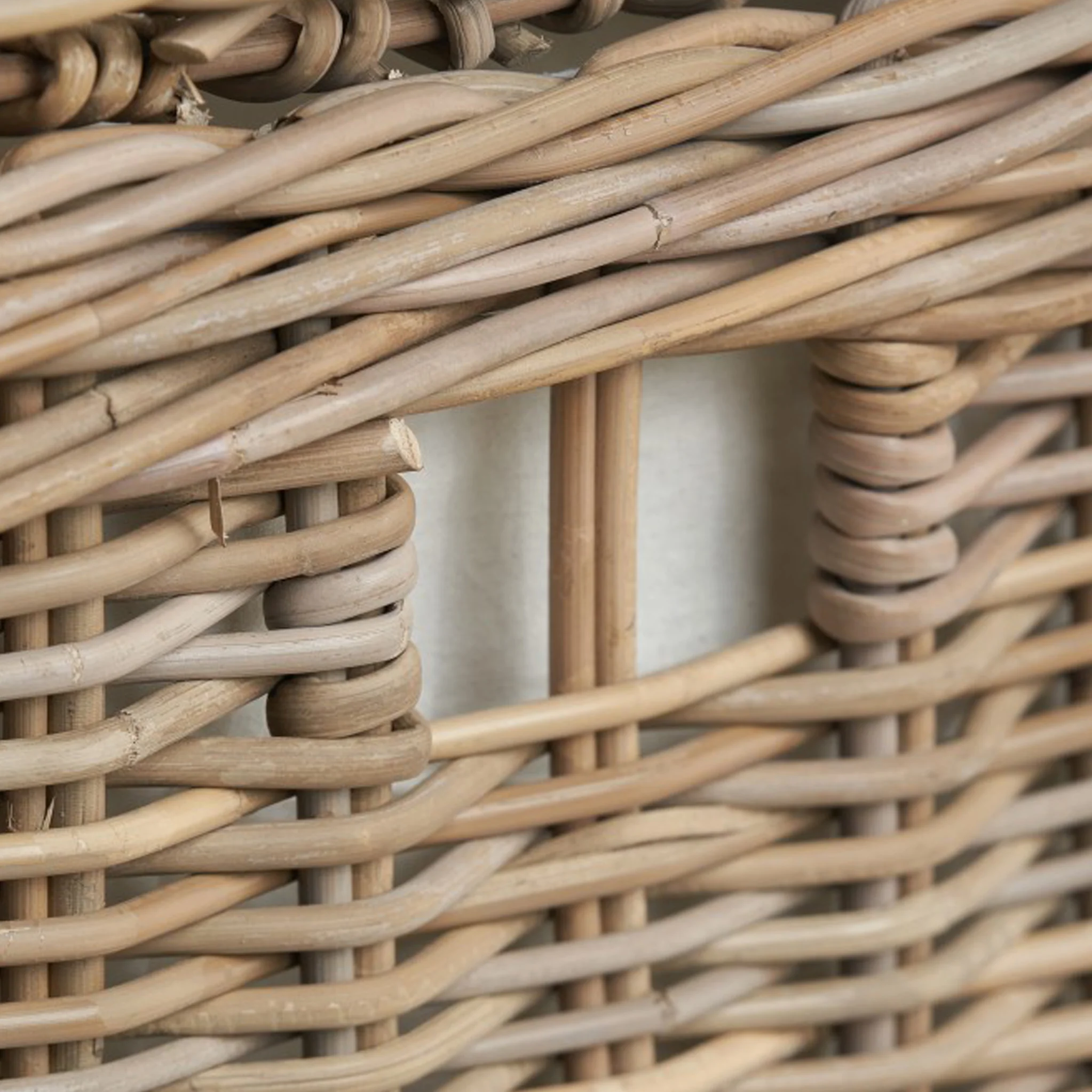 Kubu Rectangular Linen Baskets Set of 2 - Image 4