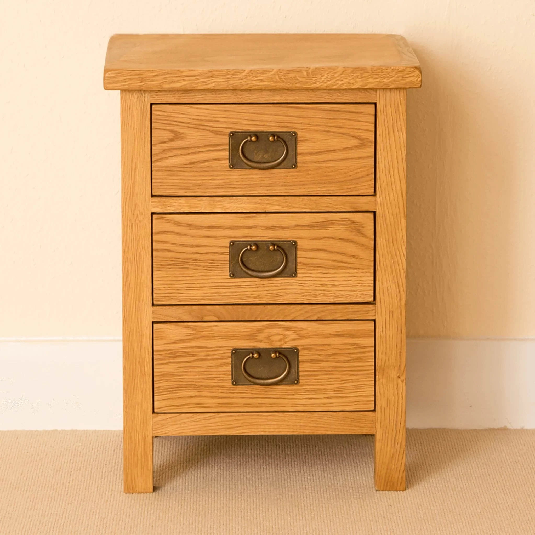 Lanner Oak Bedside Table - Image 4