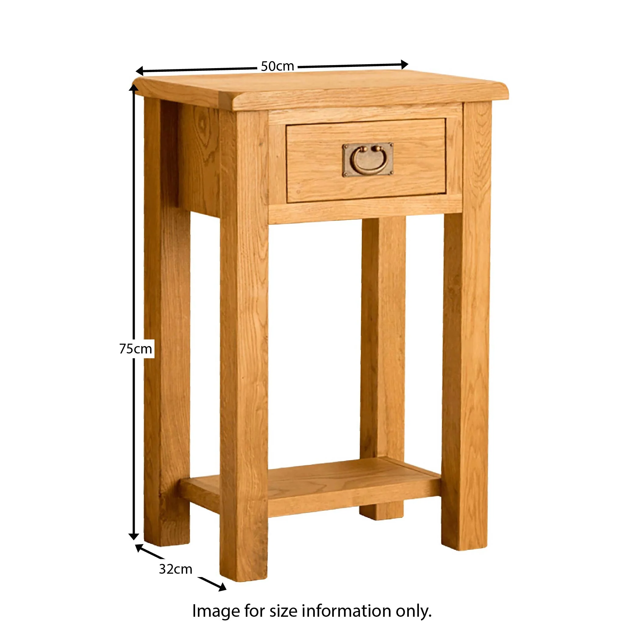 Lanner Oak Telephone Table - Image 8