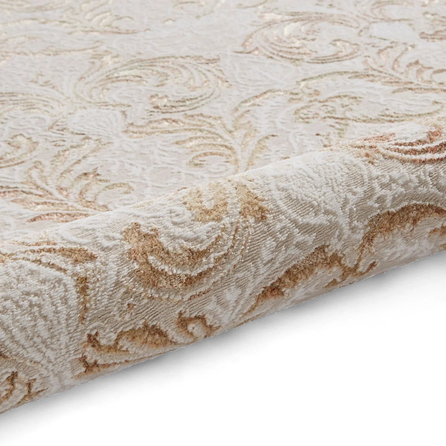 Laurence Llewelyn-Bowen Ornate Metallic Rug - Image 9