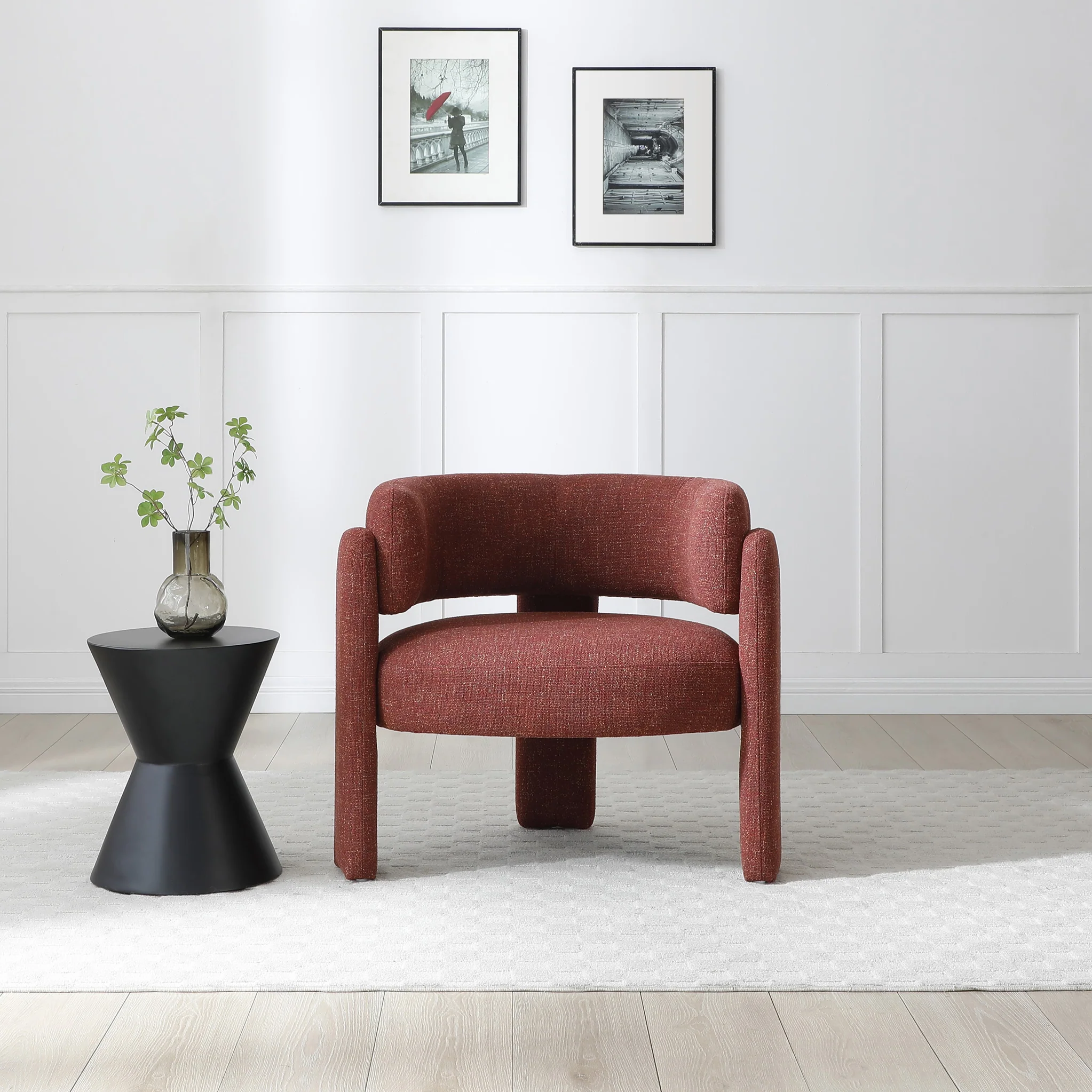 Lenore Curved Armchair - Image 11