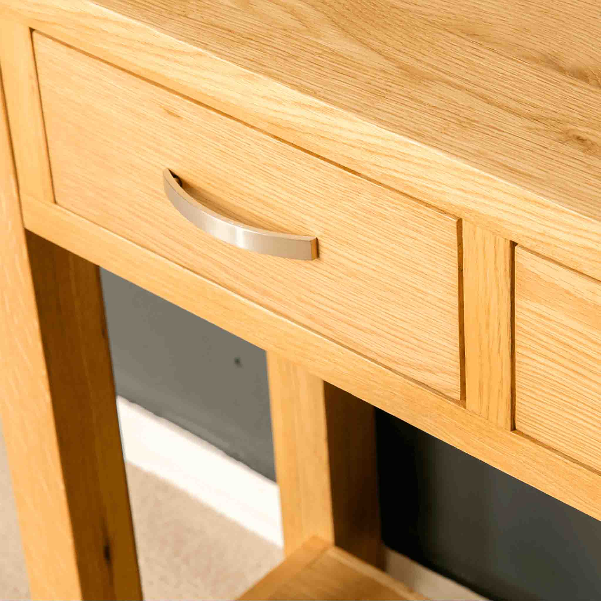 London Oak Console Table - Image 3
