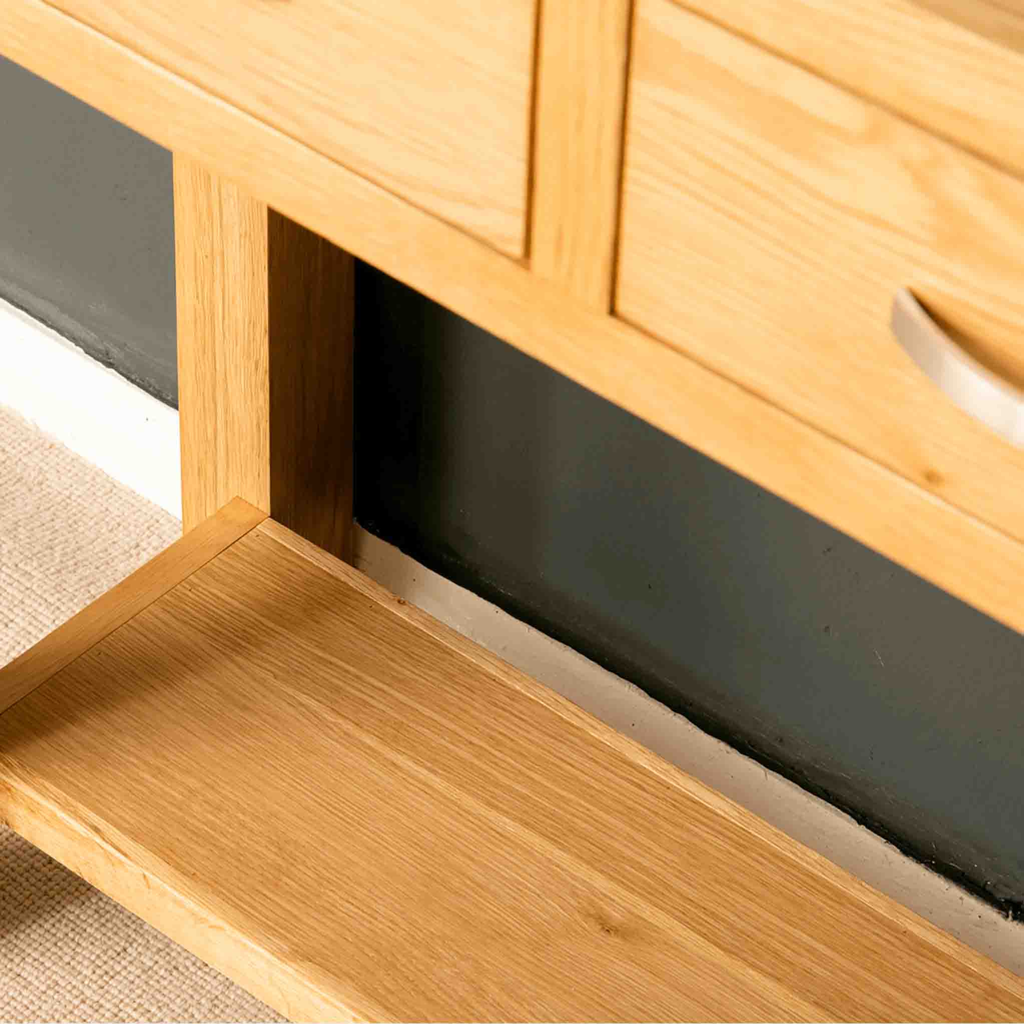 London Oak Console Table - Image 8