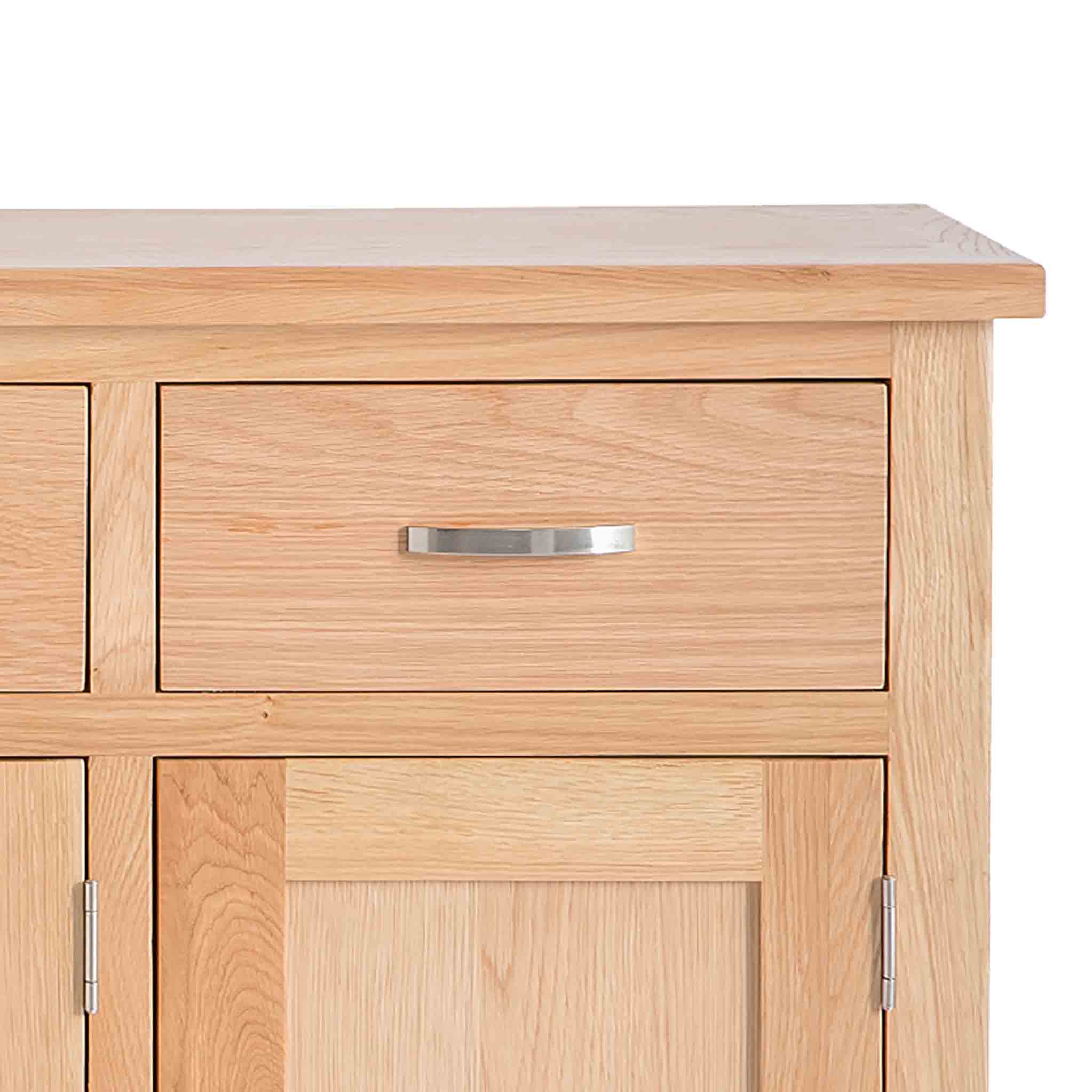 London Oak Large Sideboard - Image 11