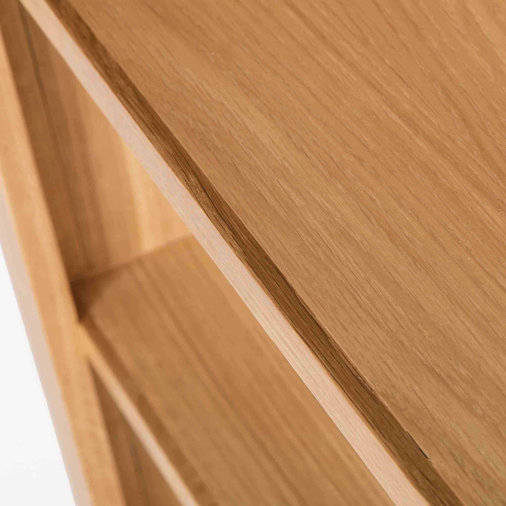 London Oak Large Bookcase - Image 10