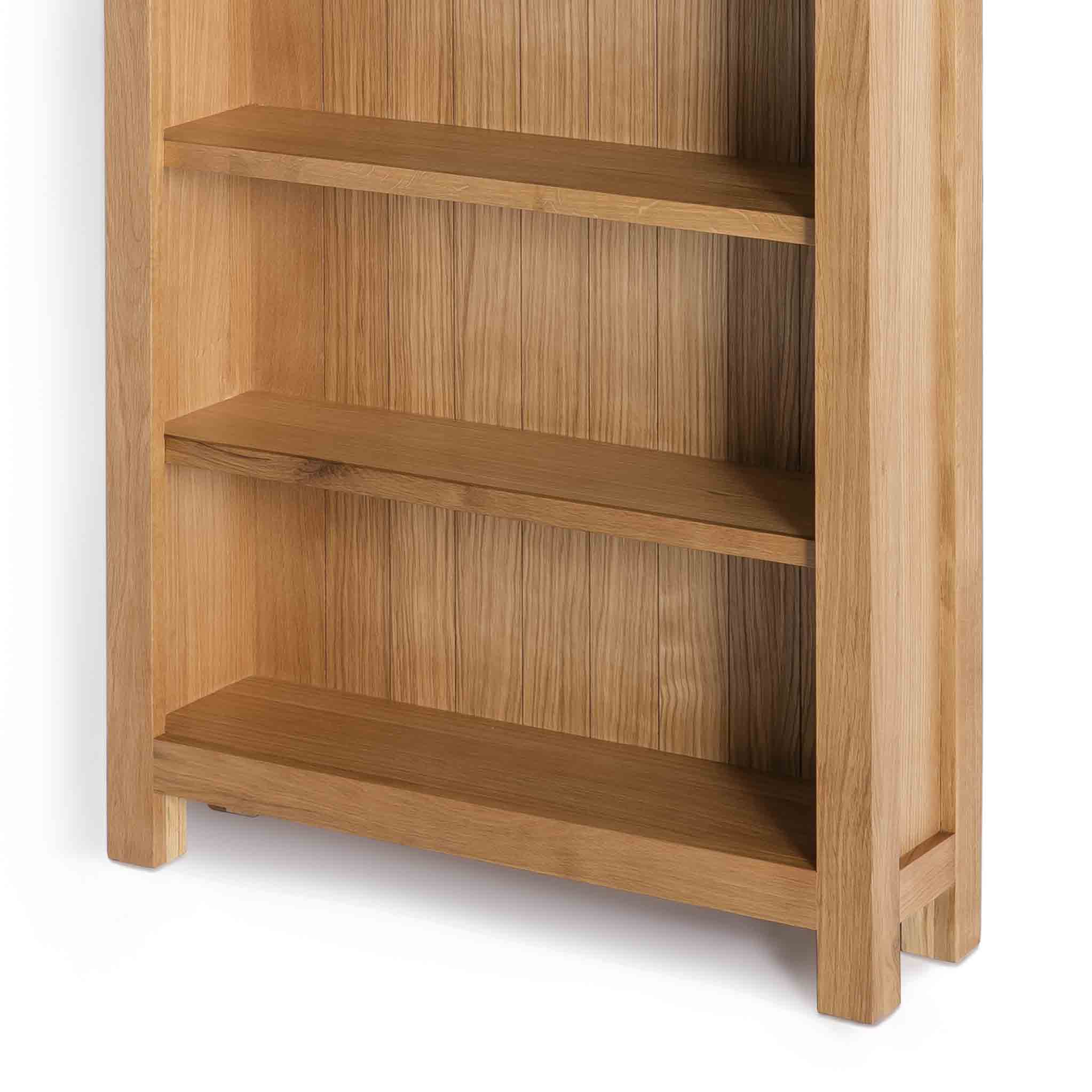 London Oak Large Bookcase - Image 11