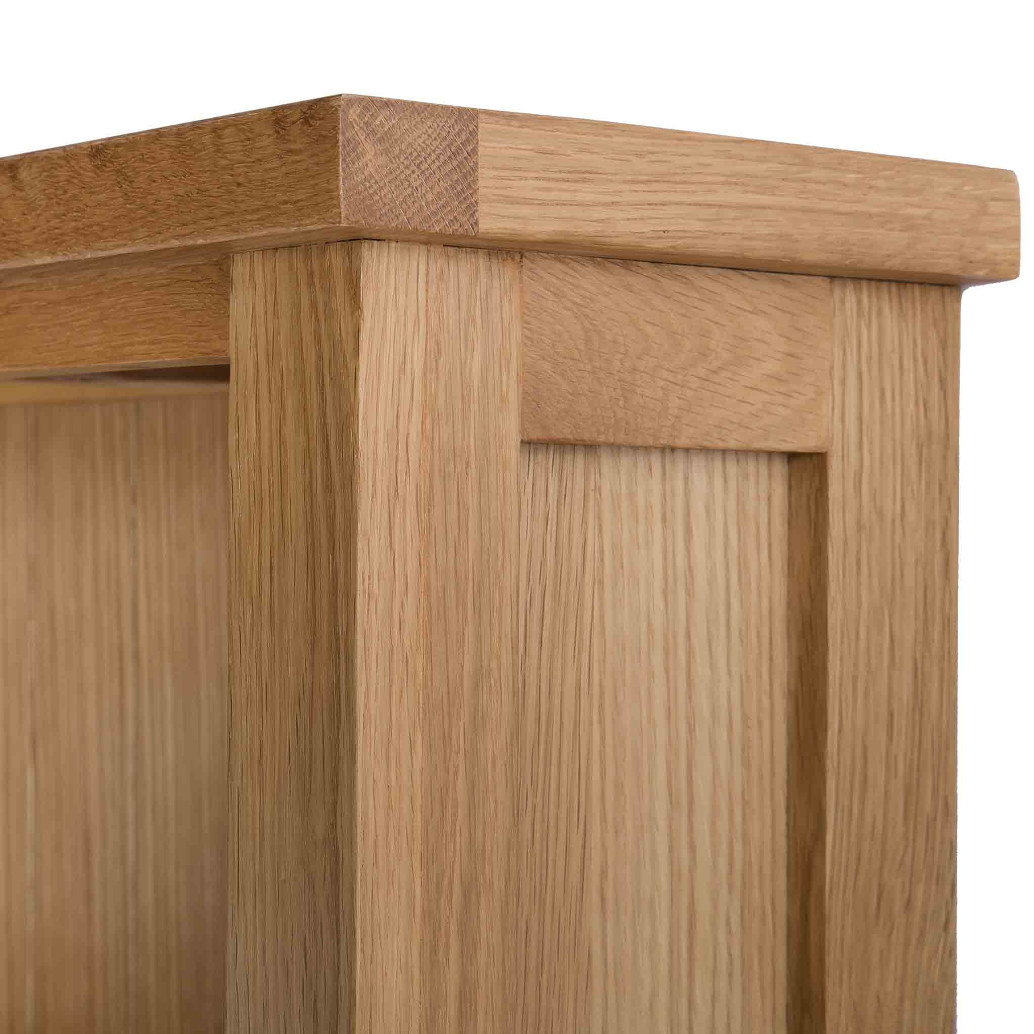 London Oak Large Bookcase - Image 7