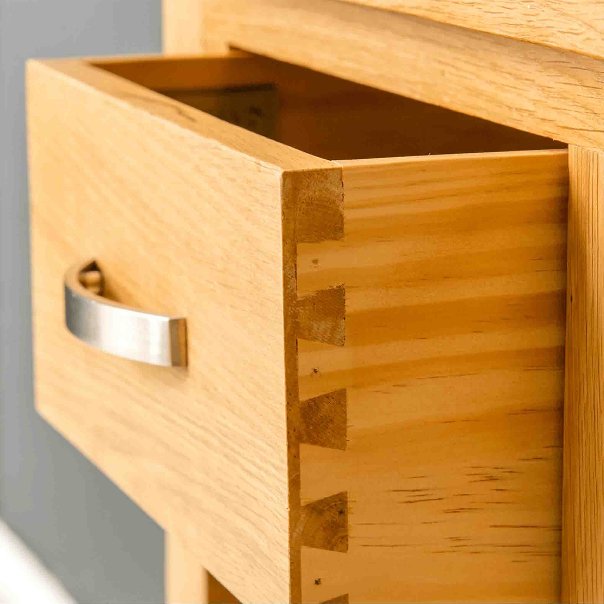 London Oak Telephone Table - Image 10