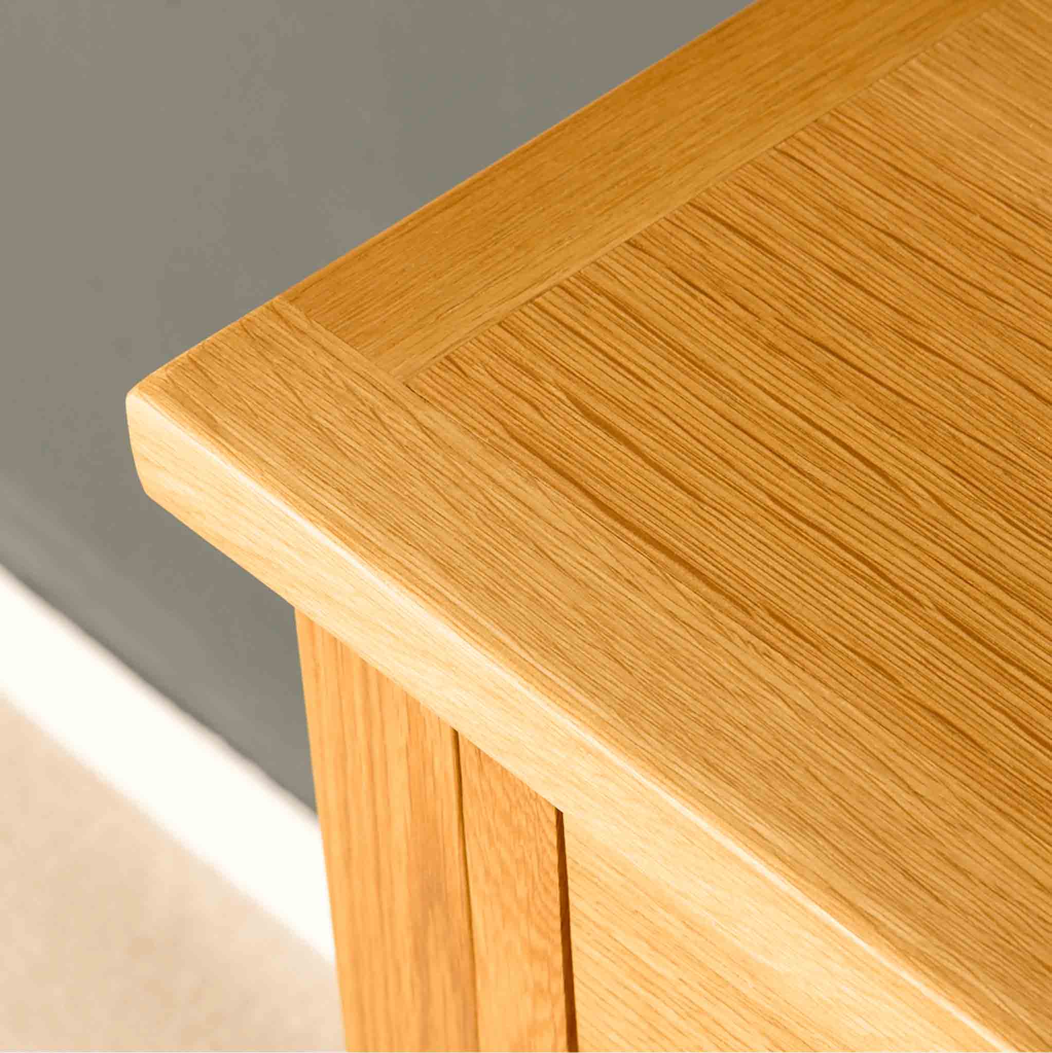 London Oak Telephone Table - Image 5