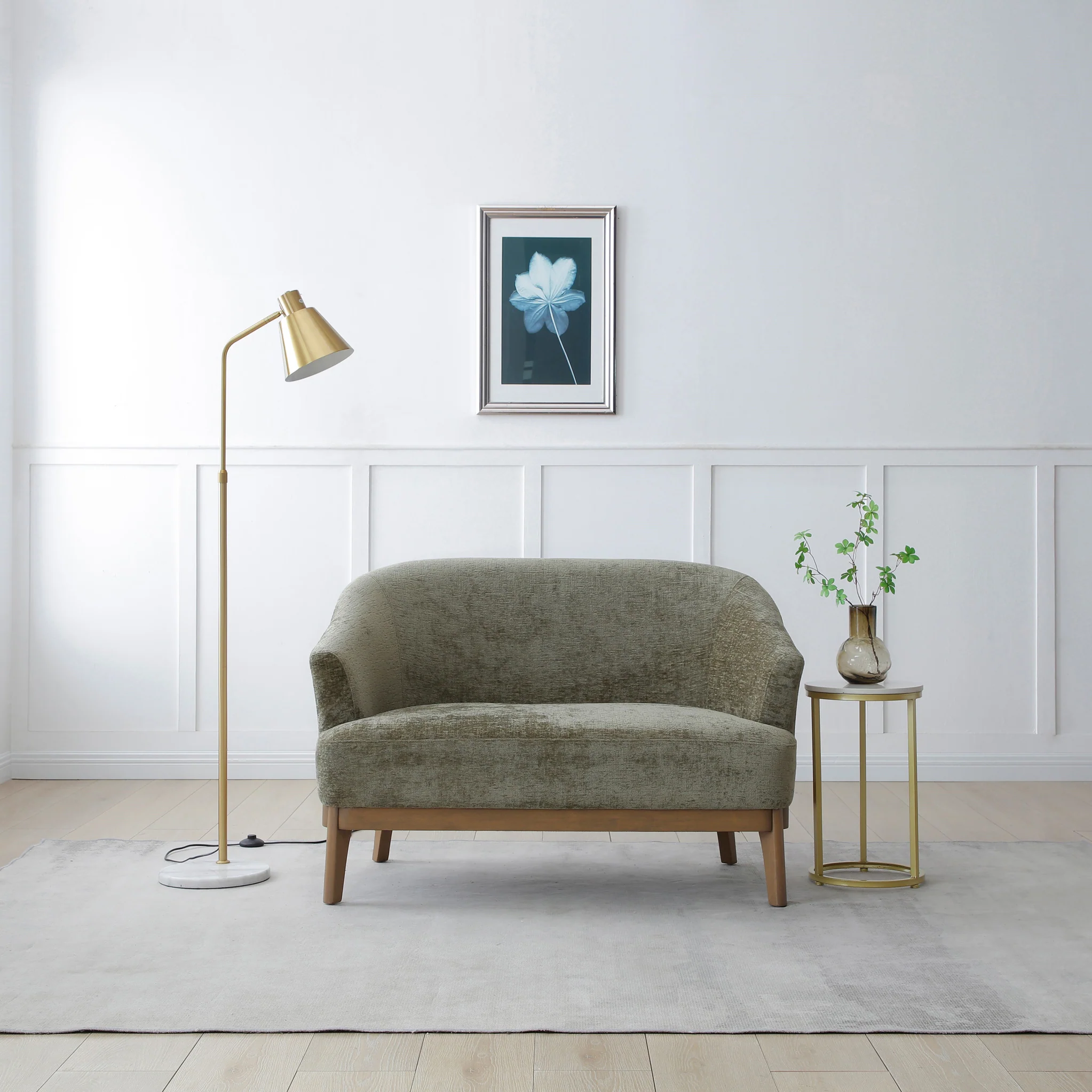 Lucinda Chenille 2 Seater Sofa - Image 12