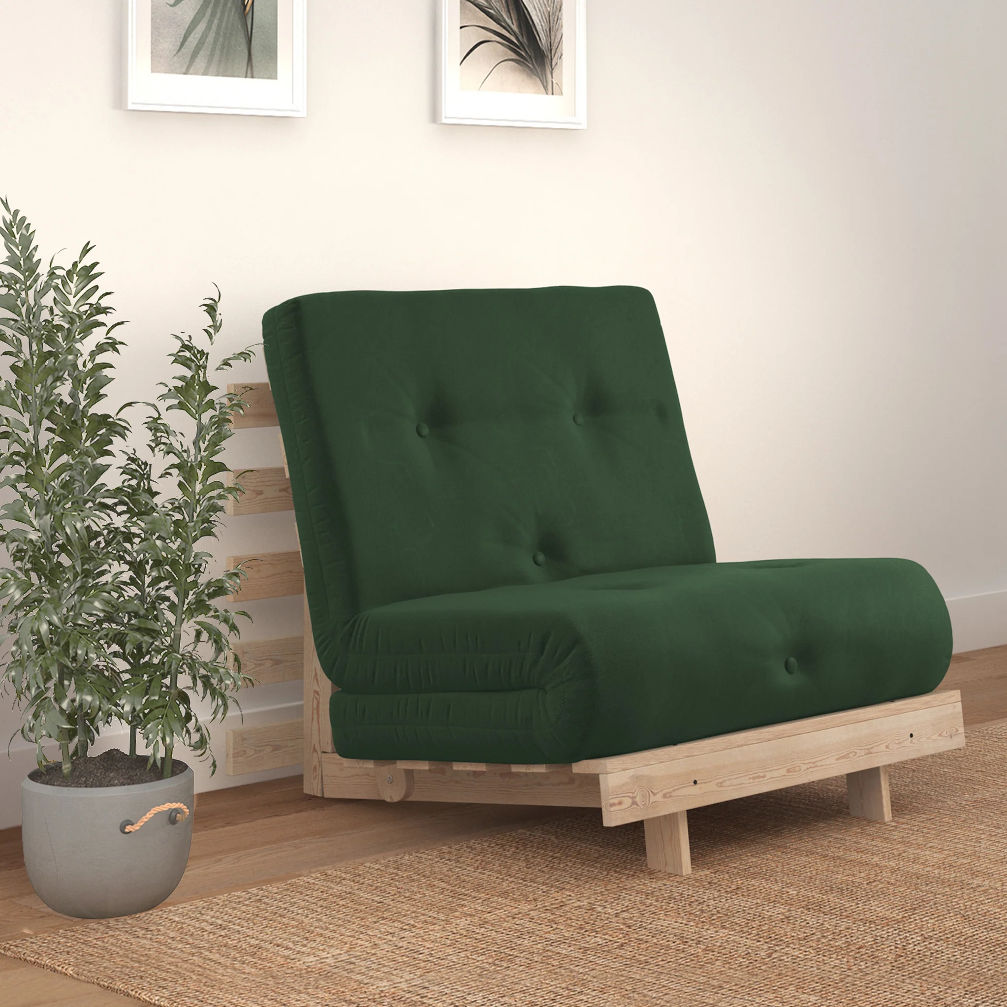 Maggie Single Futon Sofa Bed - Image 16