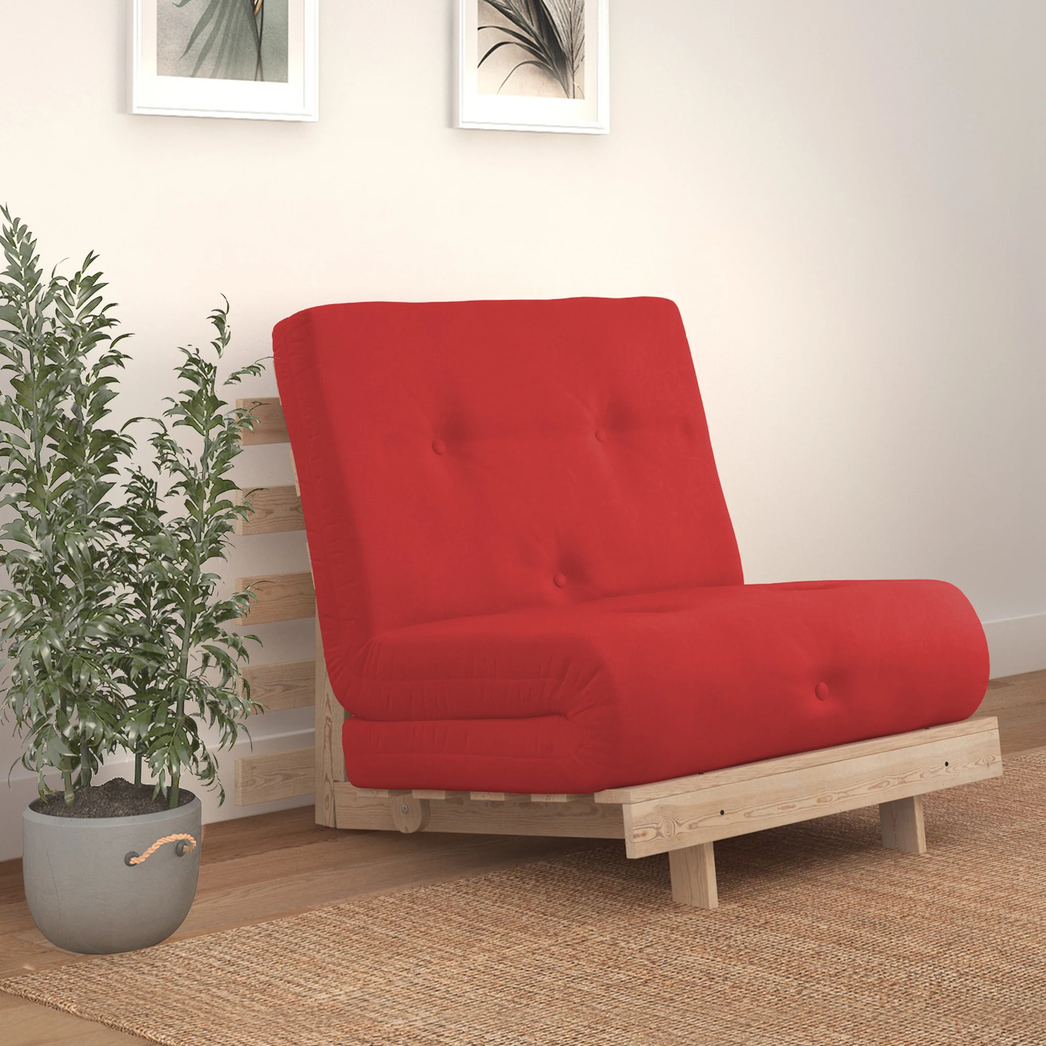 Maggie Single Futon Sofa Bed - Image 65