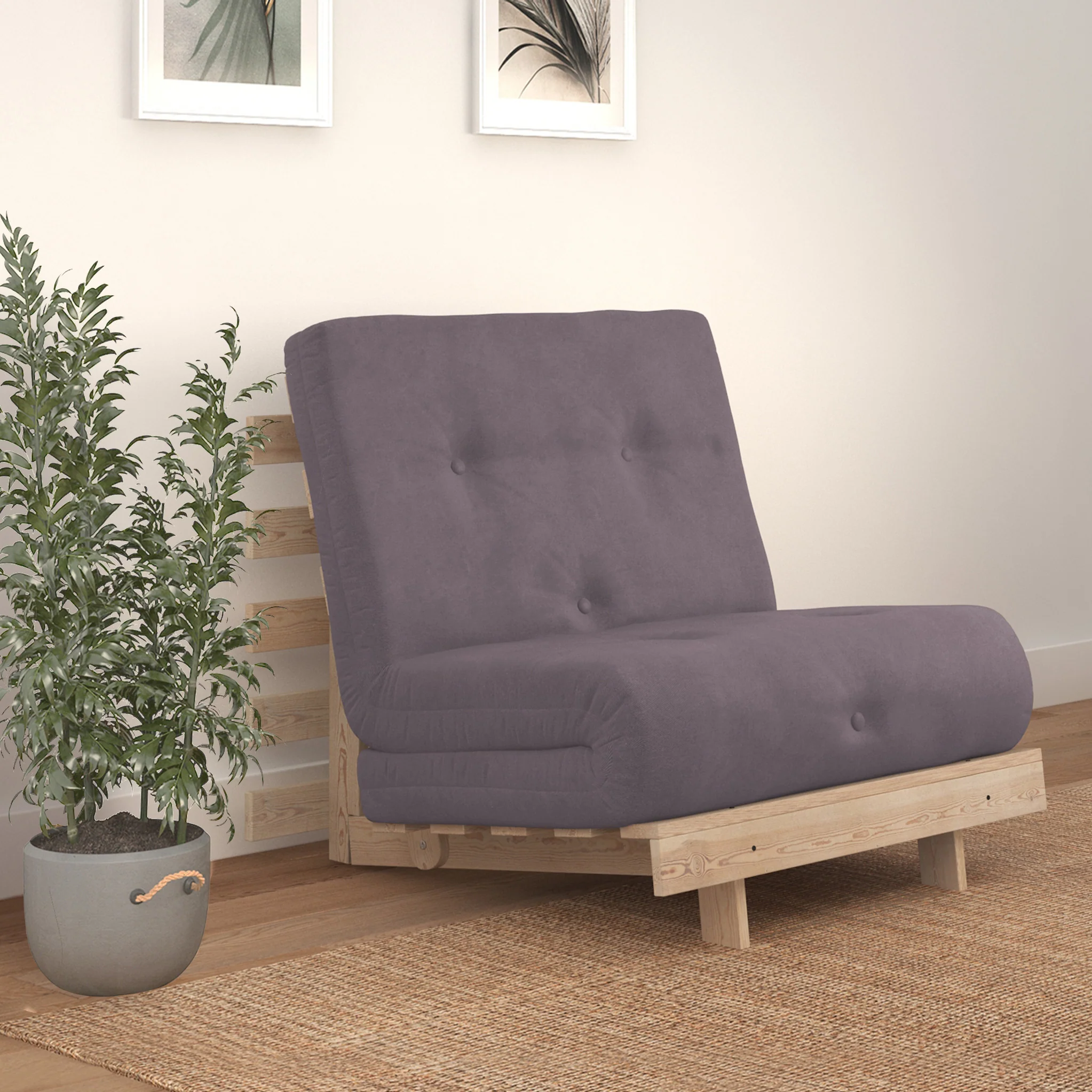 Maggie Single Futon Sofa Bed - Image 79
